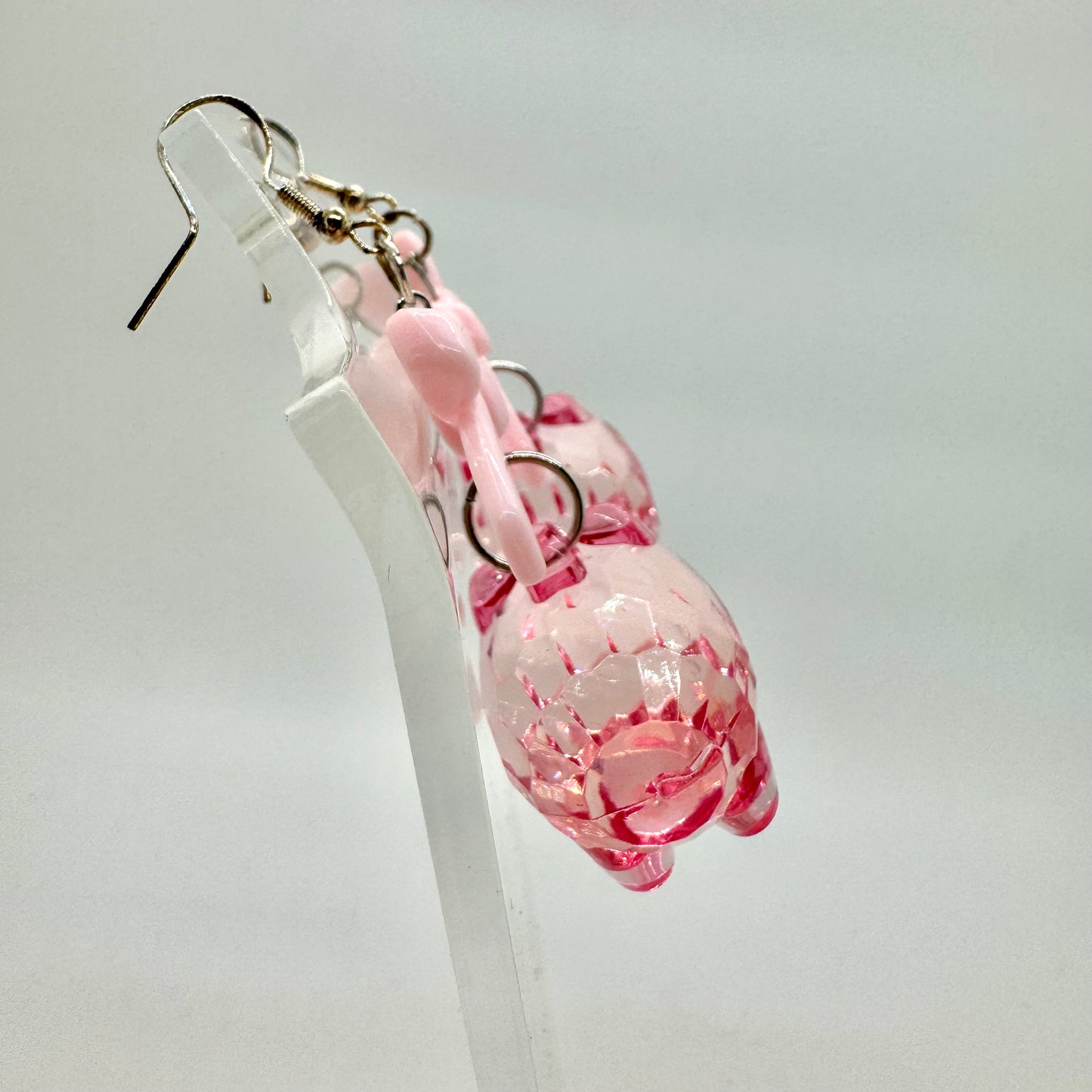 Pig and Bow Earrings