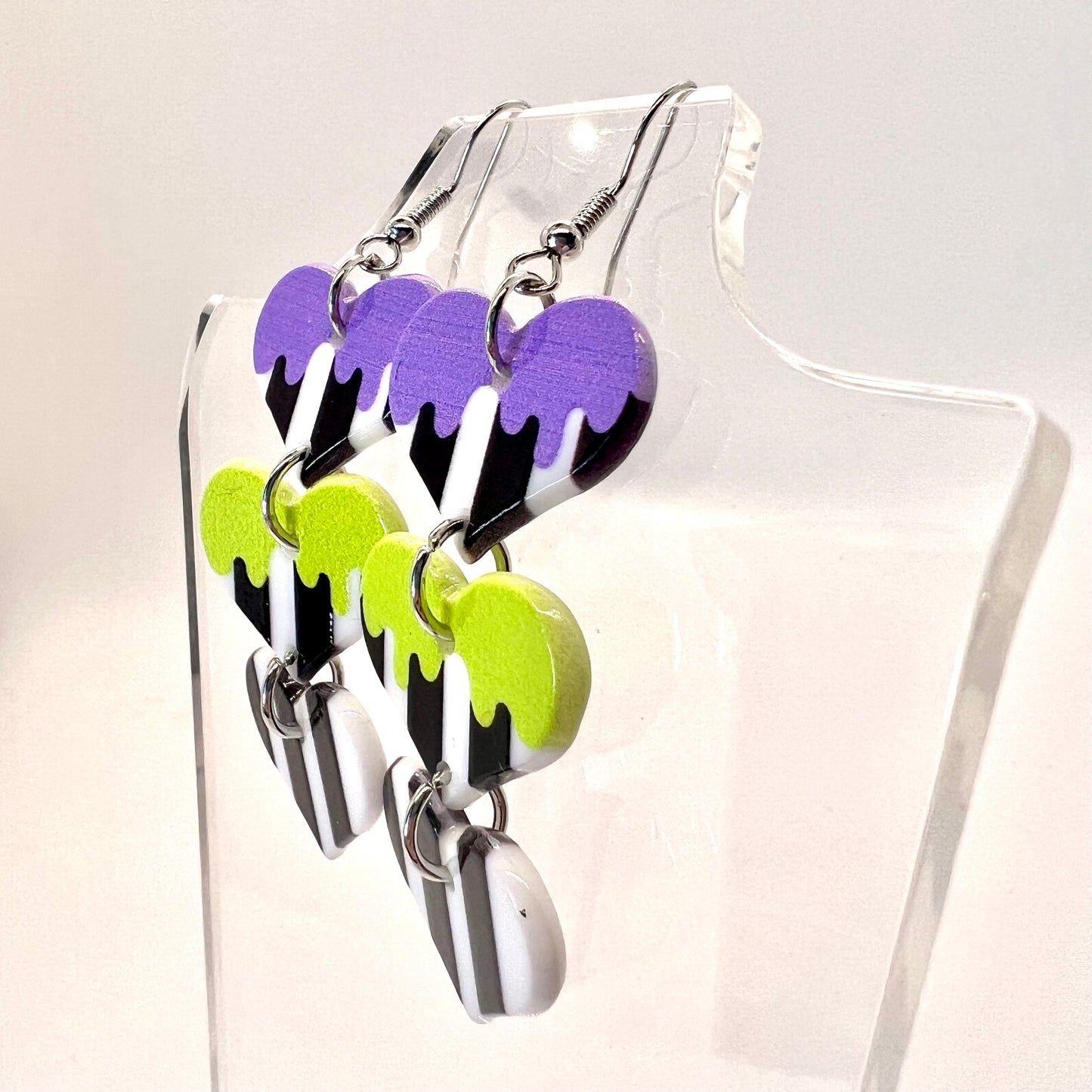Beetlejuice Earrings