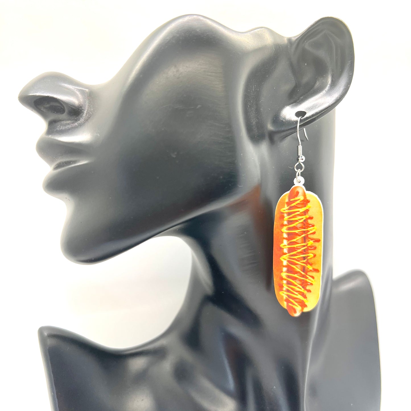 Hot Dog Earrings