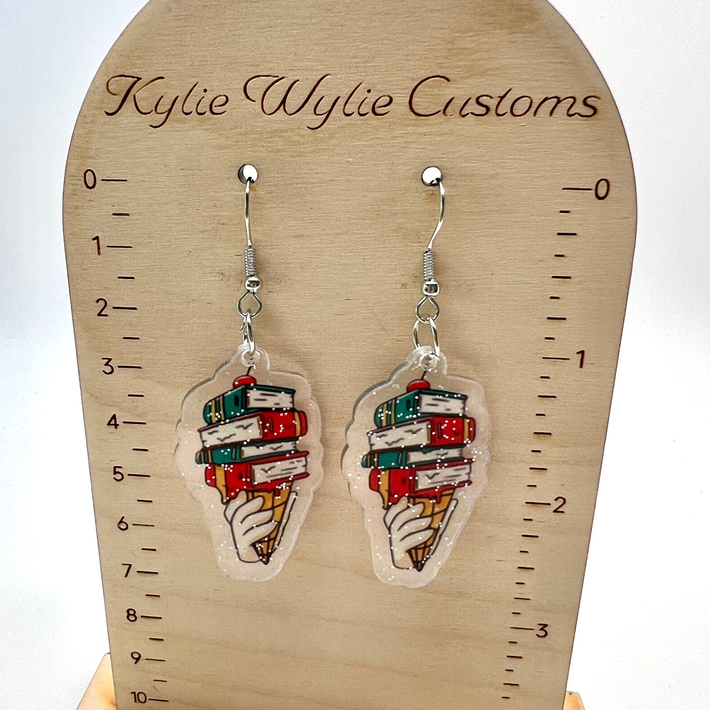 Summer Book Earrings
