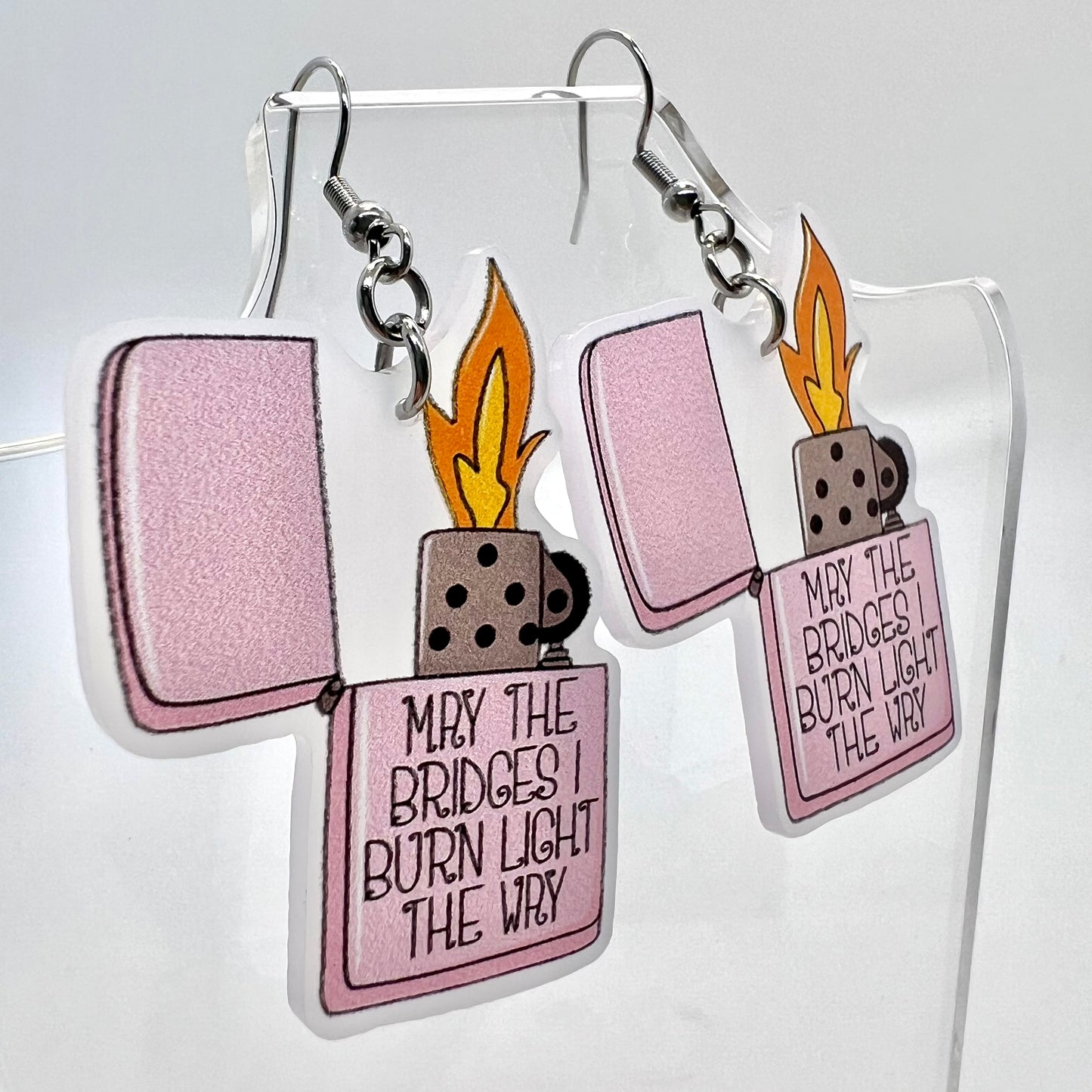 Burning Bridges Earrings