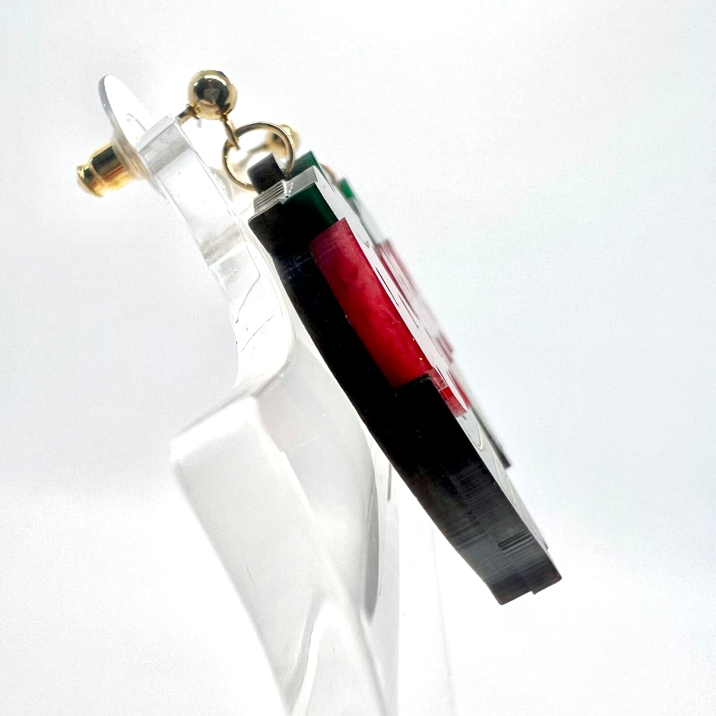 Chocolate Strawberry Earrings