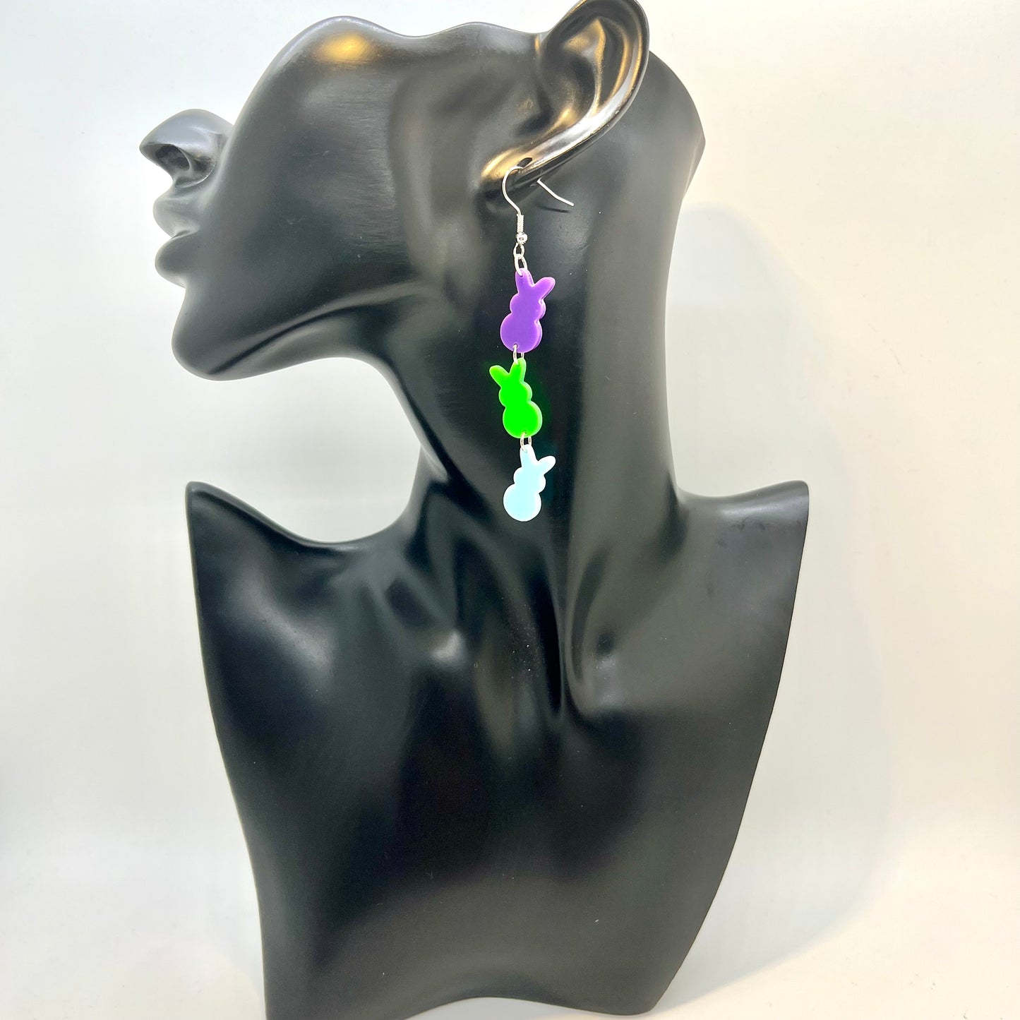 Peeps Bunny Earrings