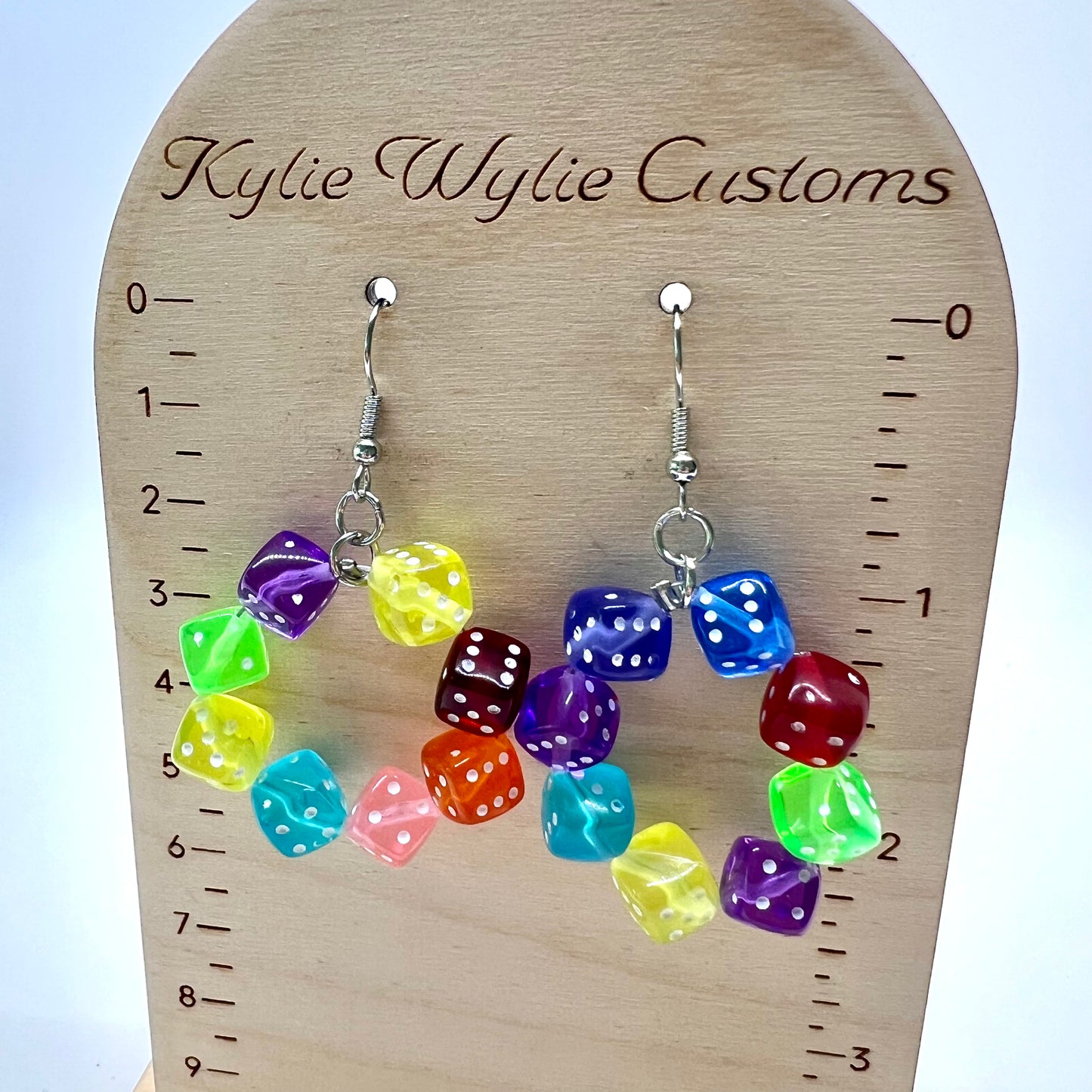 Dice Earrings