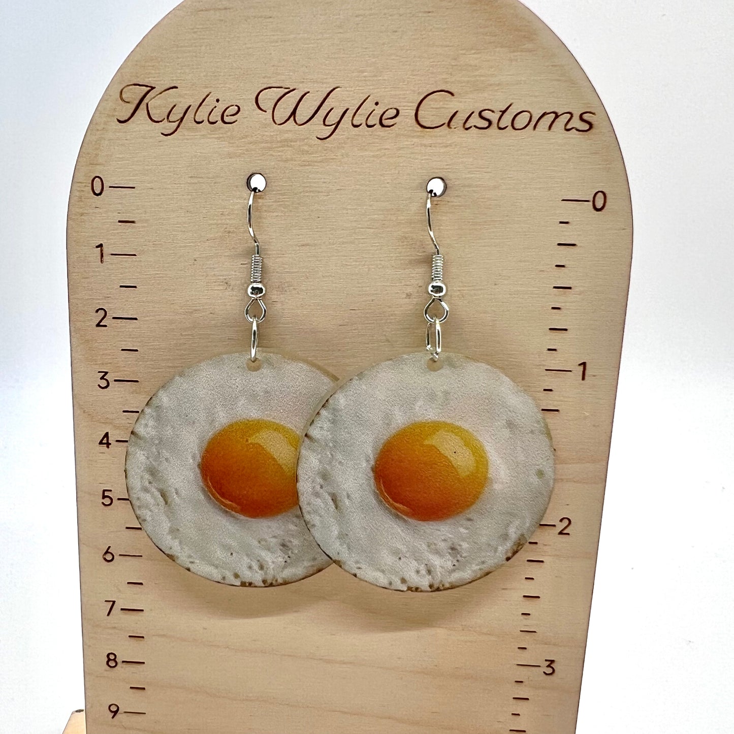 Fried Egg Earrings