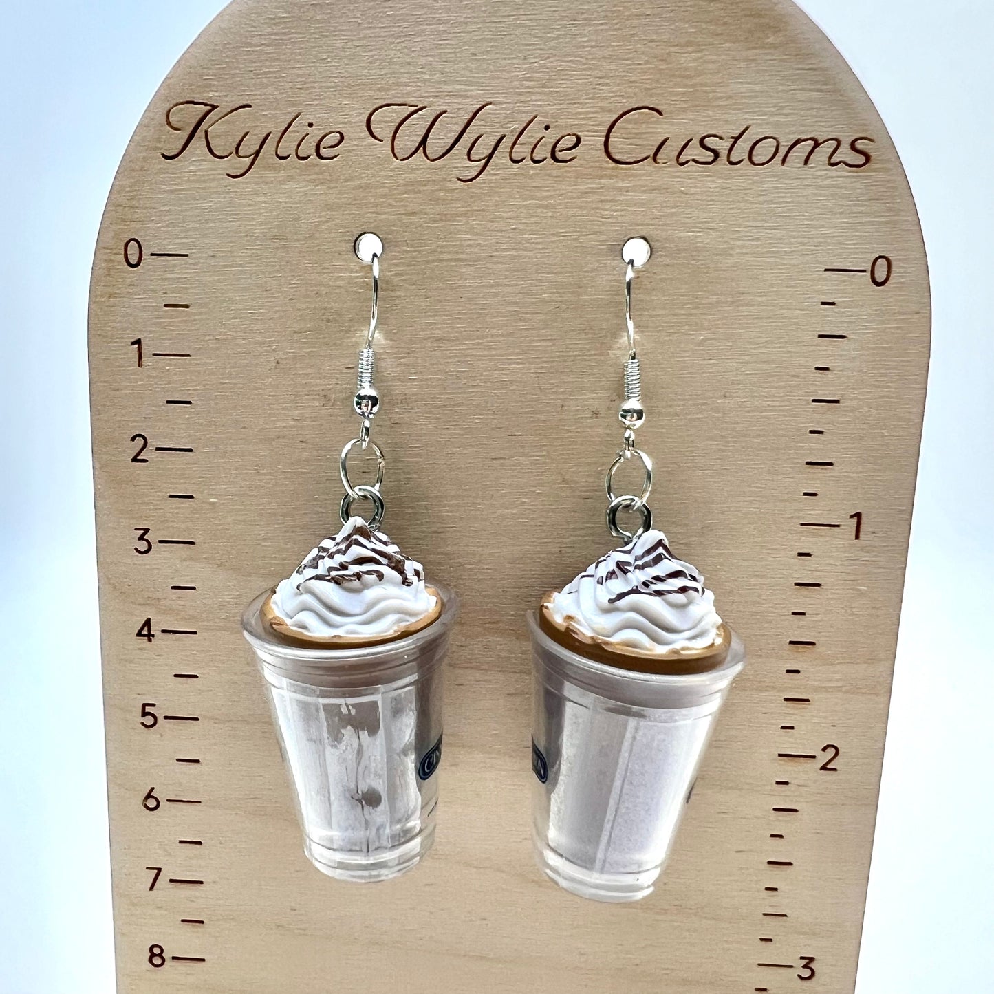 Cinnabon Coffee Earrings