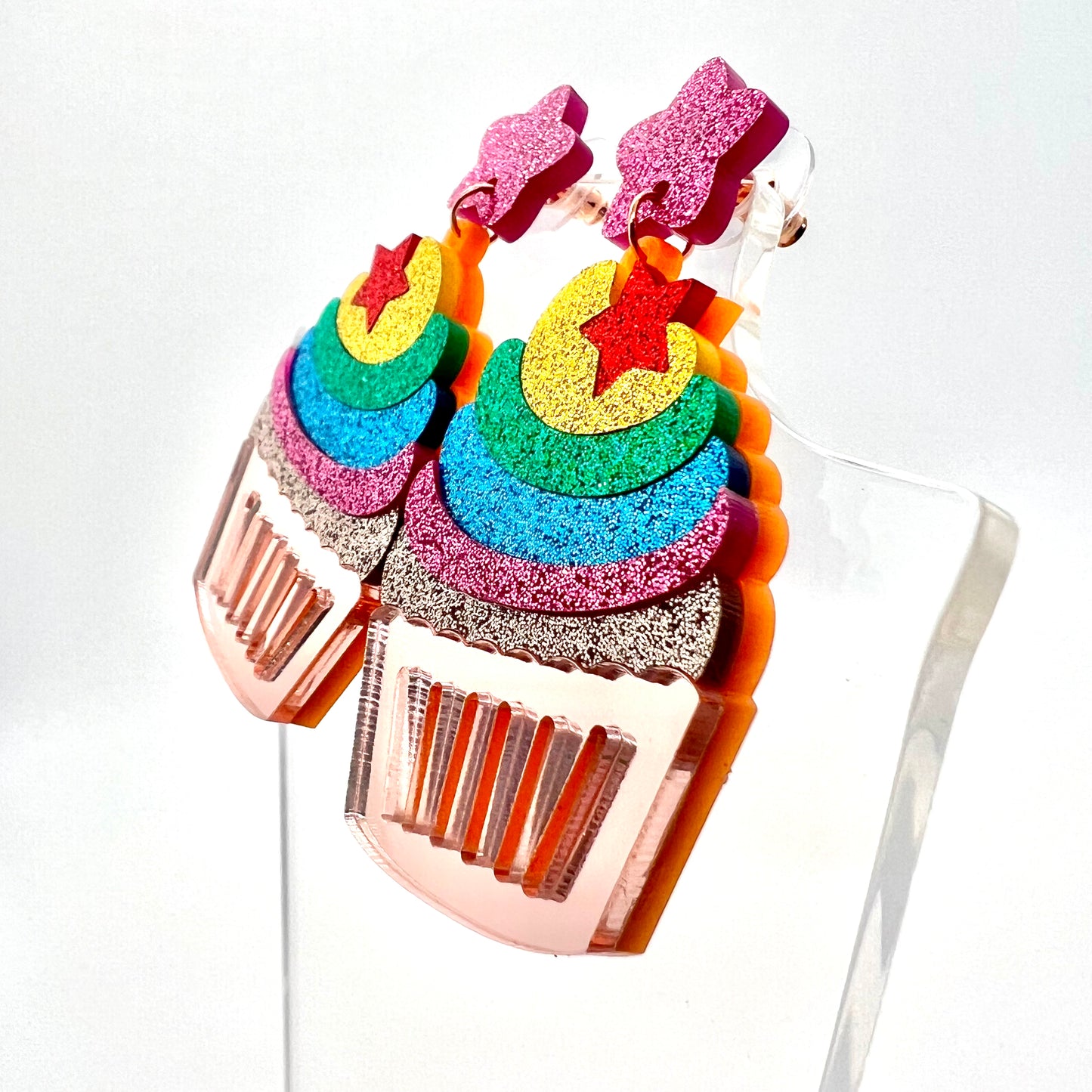 Birthday Cupcake Earrings