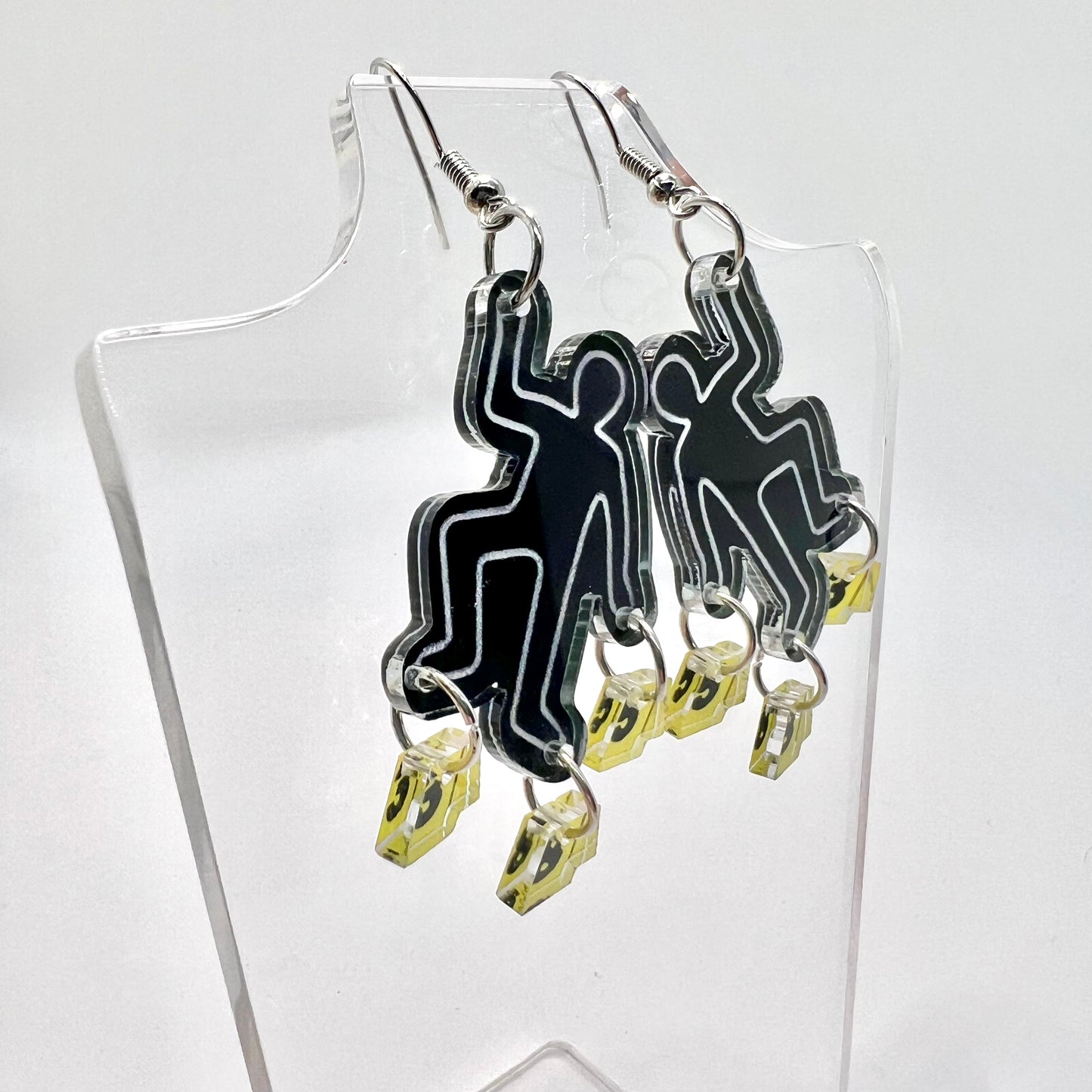 Chalk Outline Earrings