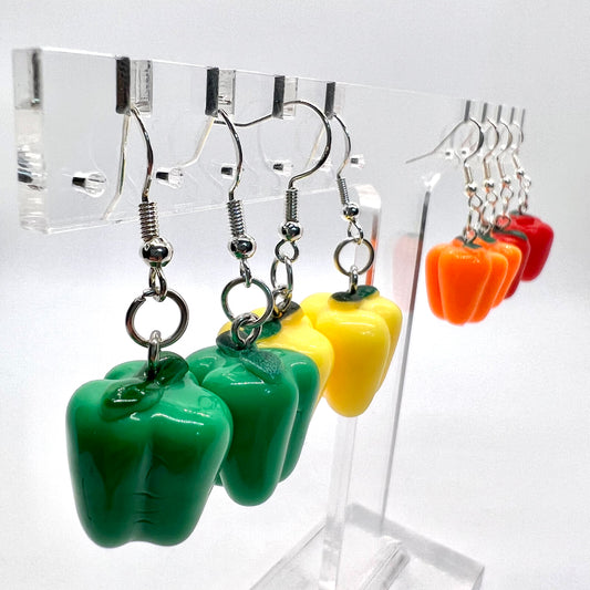 Bell Pepper Earrings