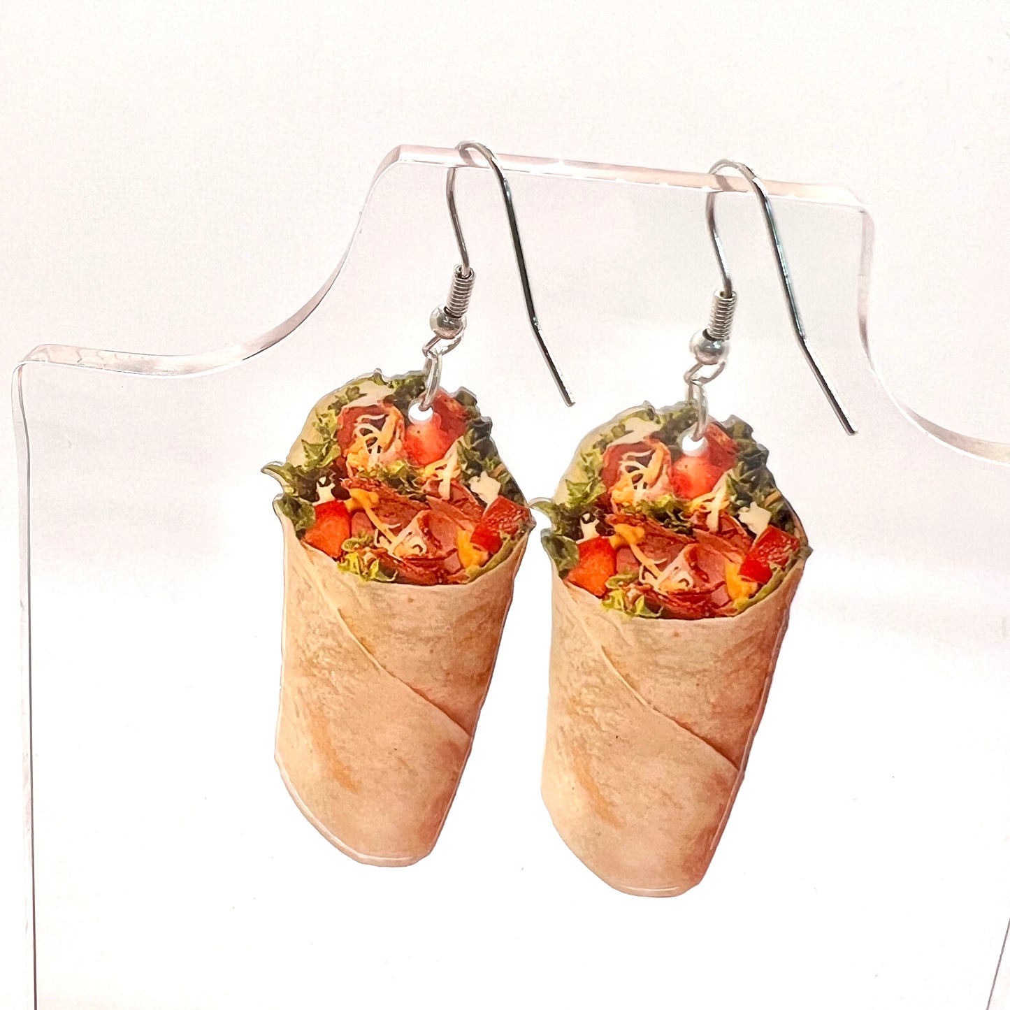 Burrito Wrap Earrings