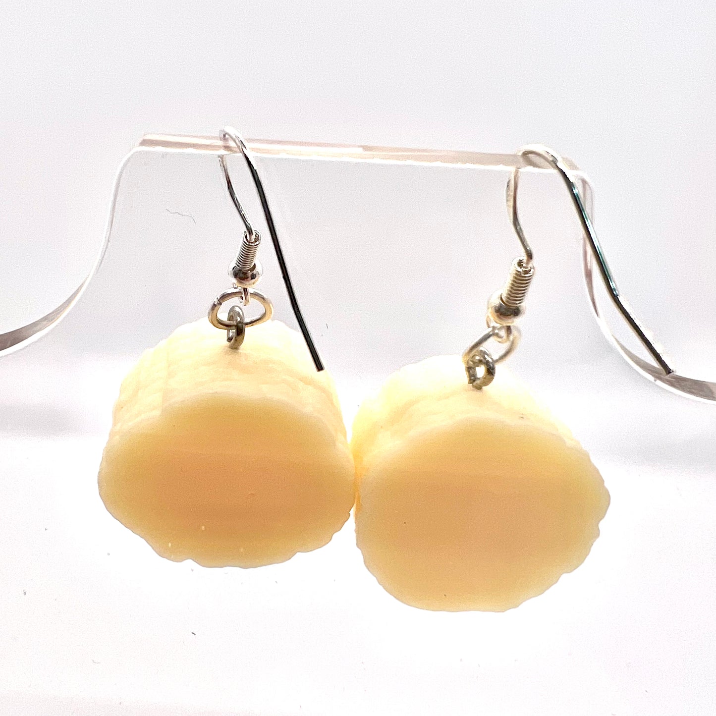 Banana Slice Earrings