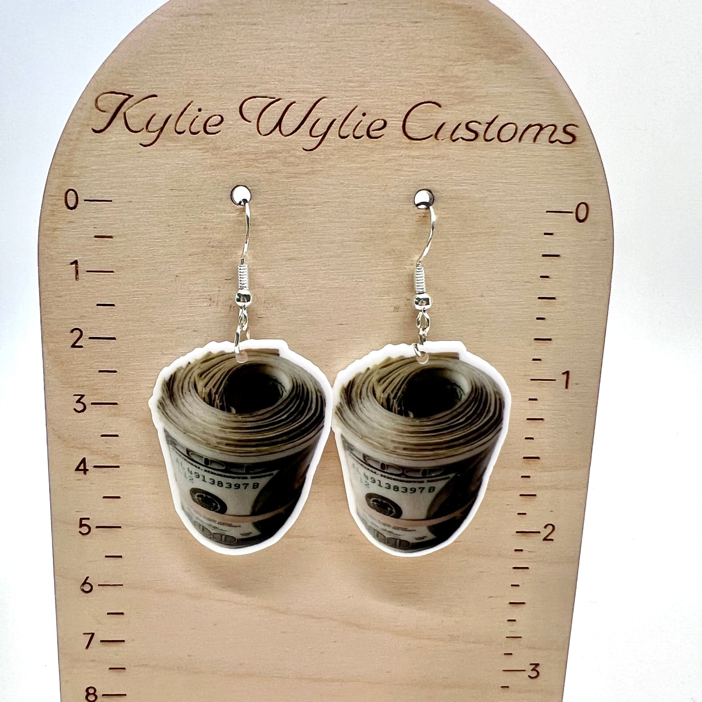 Money Roll Earrings