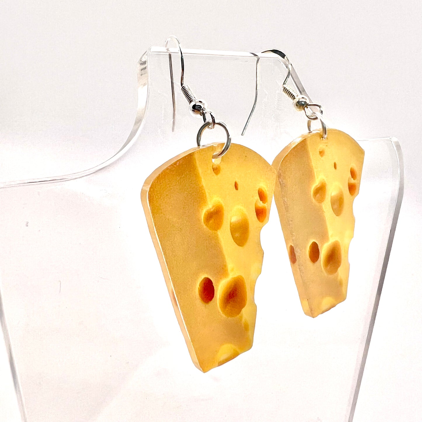 Cheese Wedge Earrings