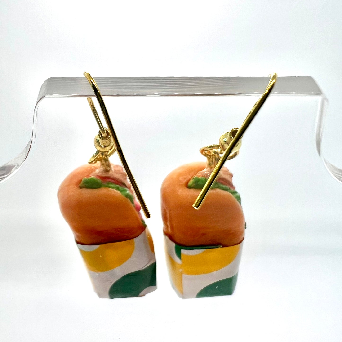 Subway Tuna Sub Earrings