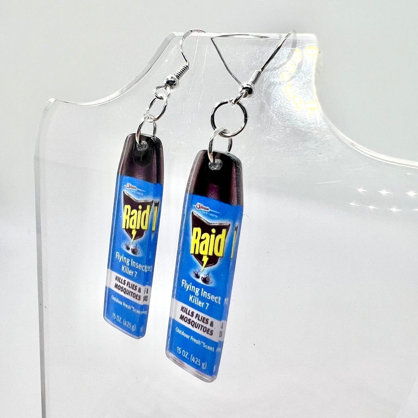 Bug Spray Earrings