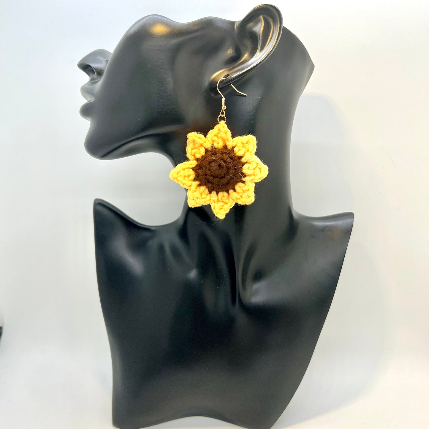 Crochet Flower Earrings