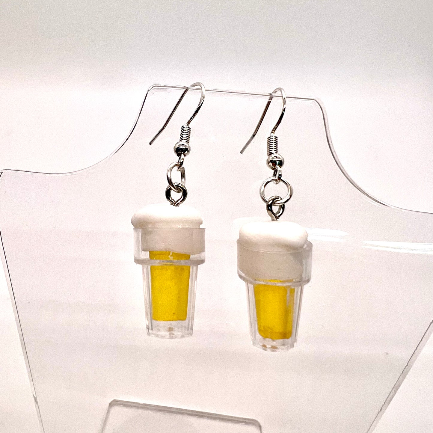 Beer Glass Earrings