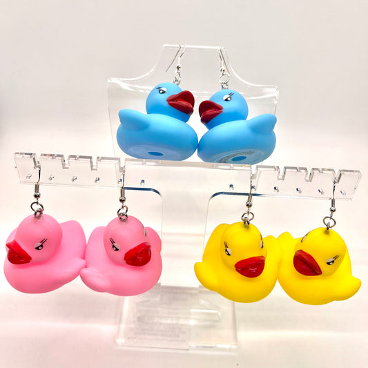 Rubber Duck Earrings