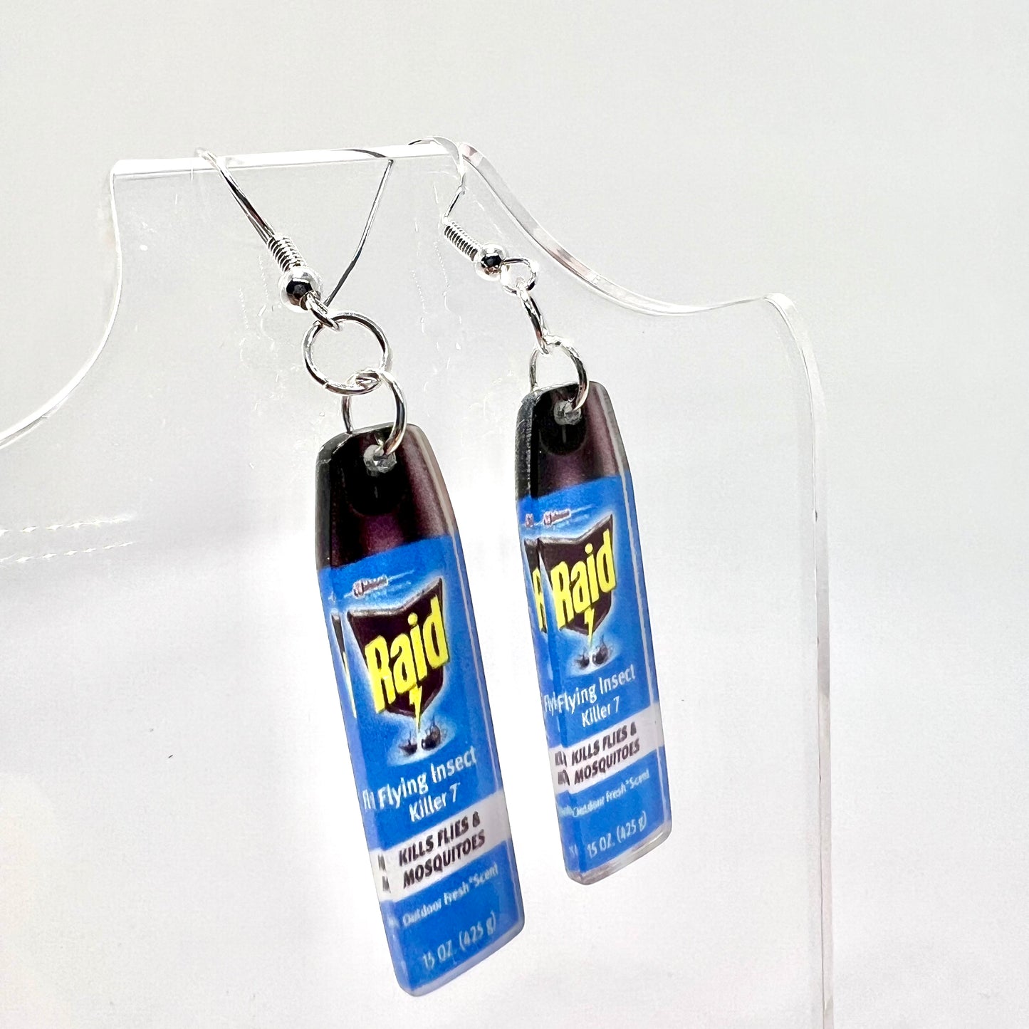 Bug Spray Earrings