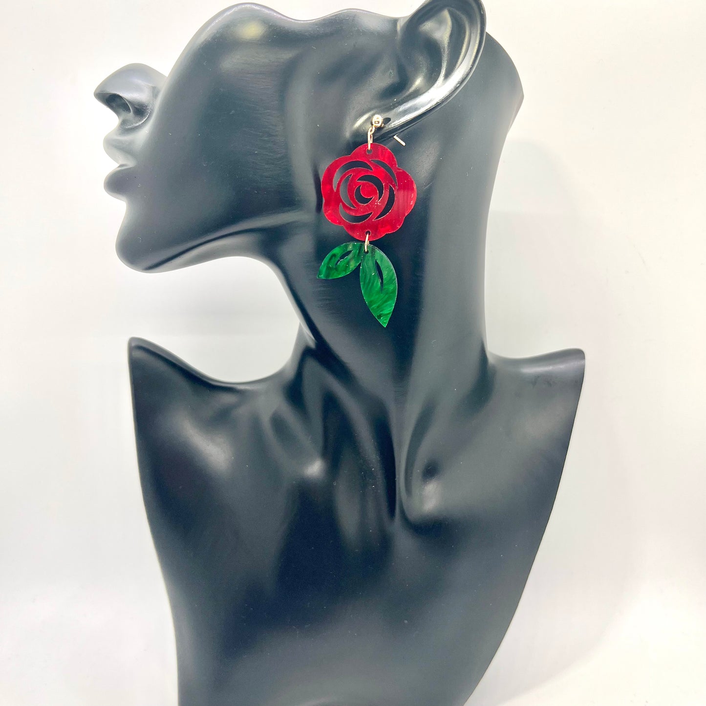 Rose Earrings