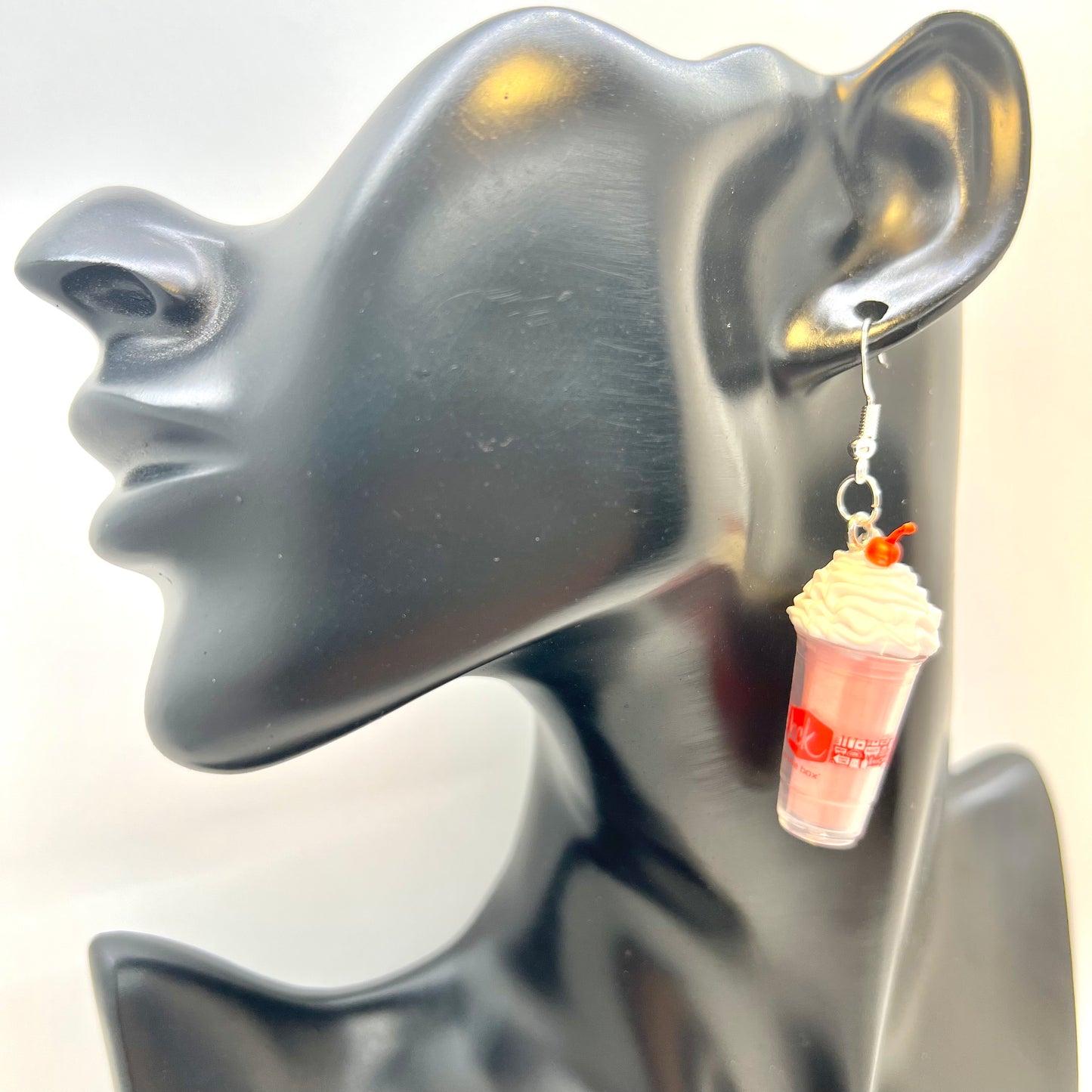Jack in the Box Milkshake Earrings