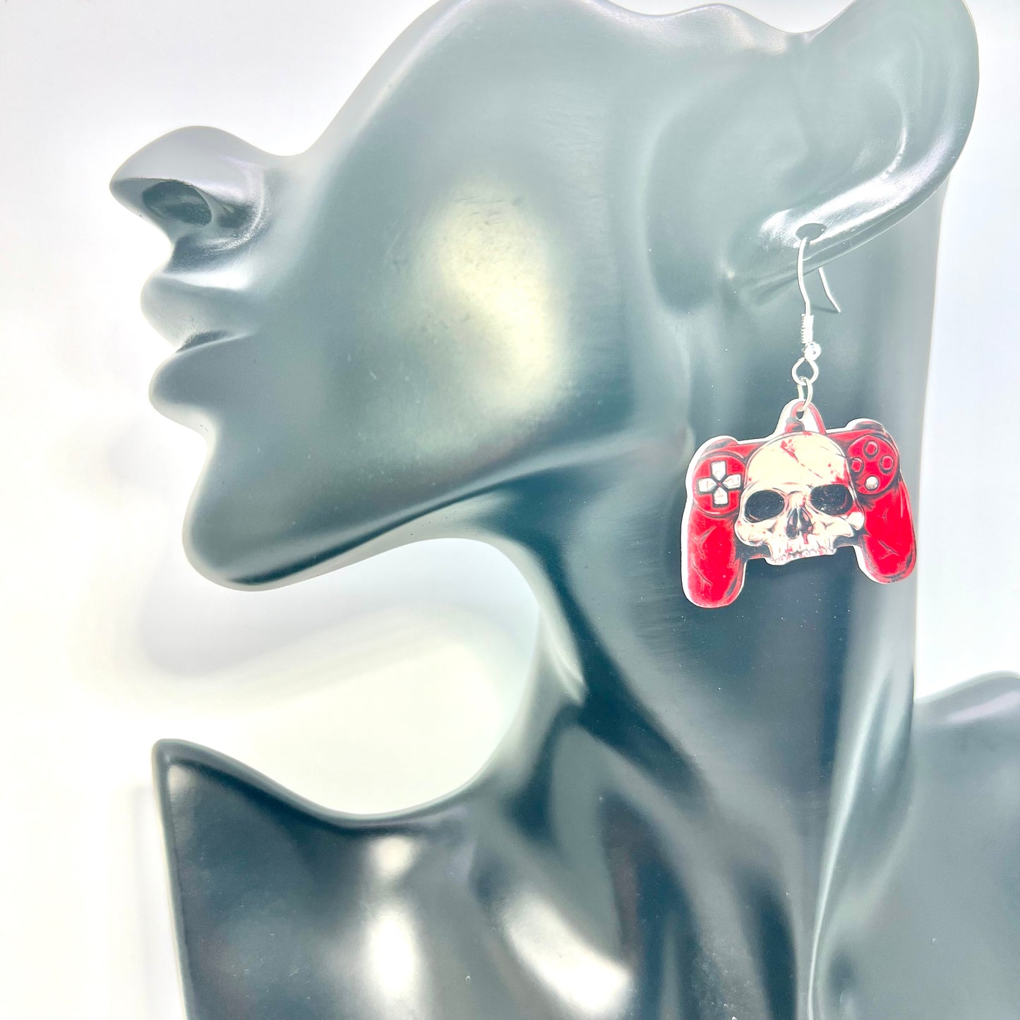 Skull Controller Earrings