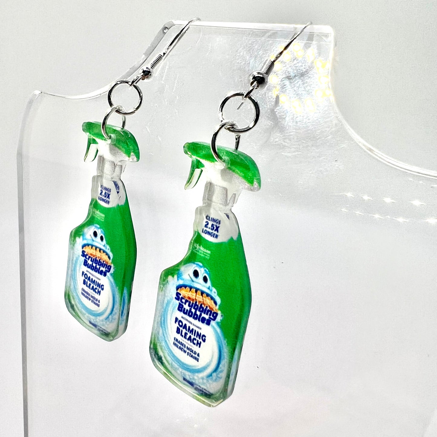 Scrub Spray Earrings