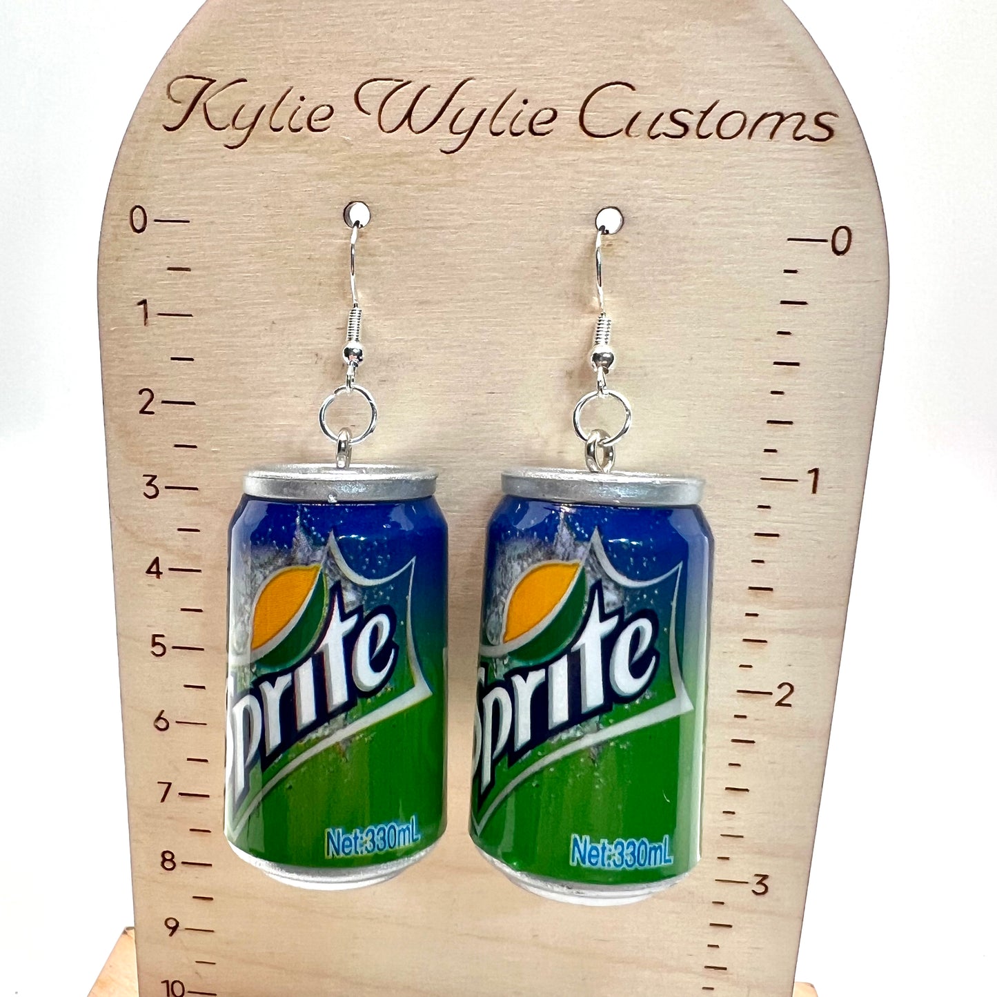 Large Sprite Can Earrings