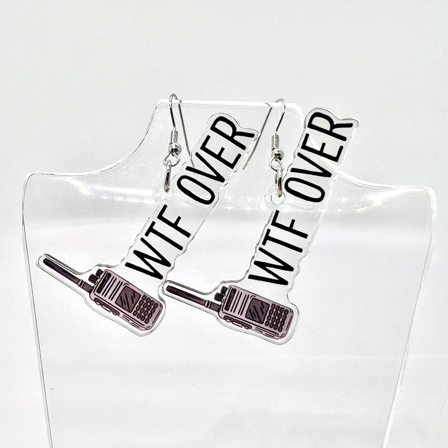 WTF Walkie Talkie Earrings