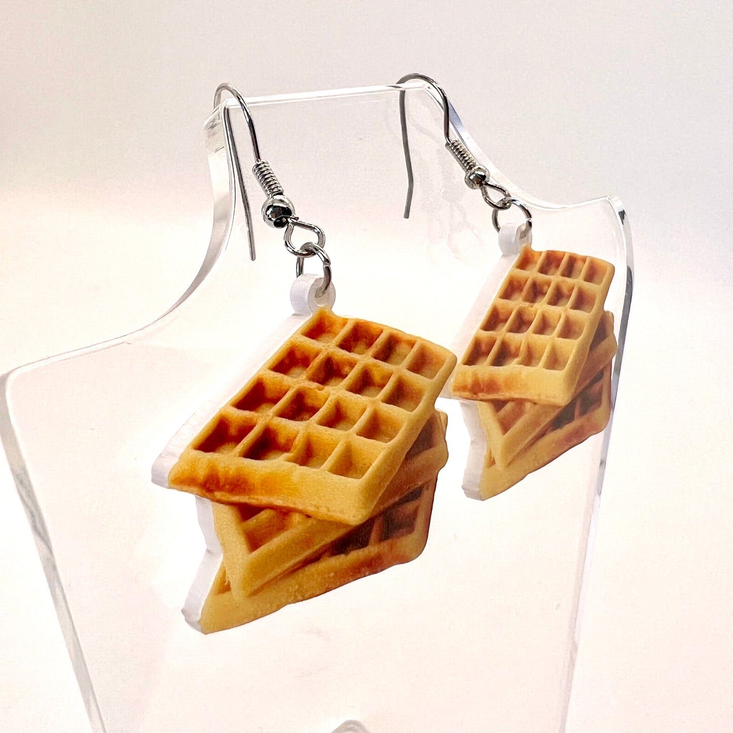 Waffle Earrings