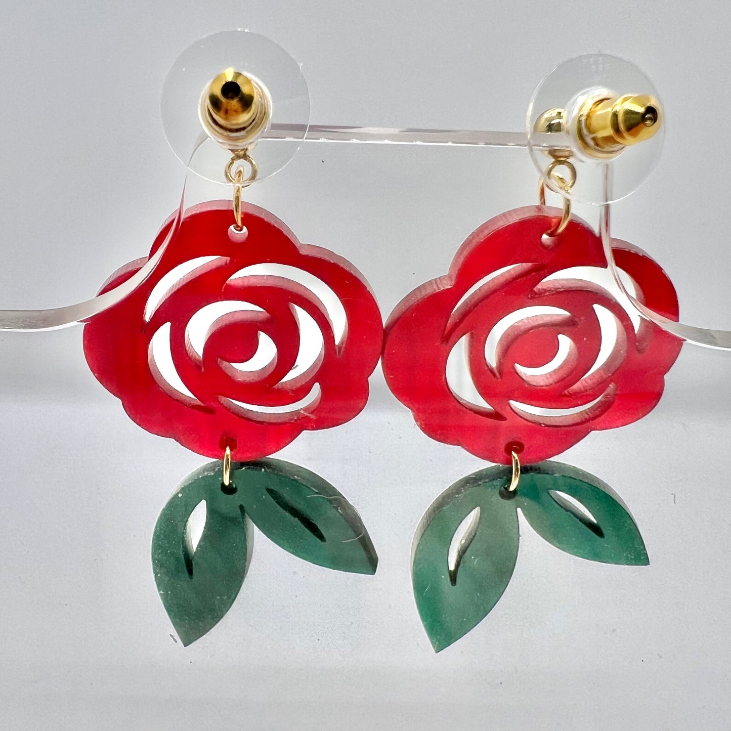 Rose Earrings