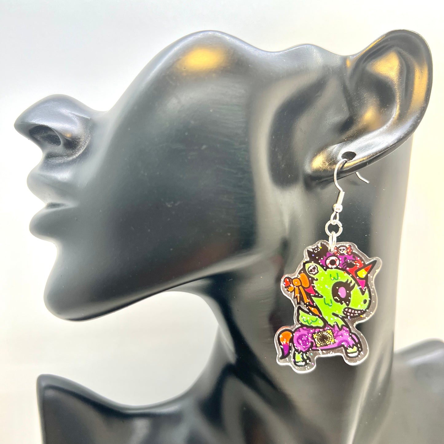 Halloween Unicorn Earrings