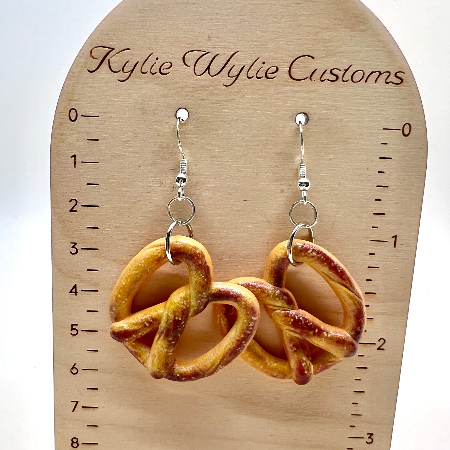 Pretzel Earrings