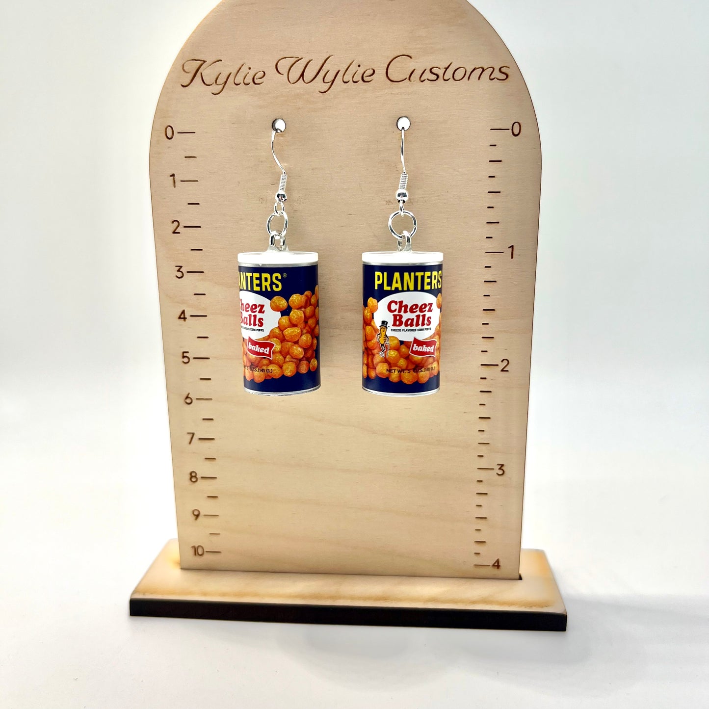 Cheese Balls Can Earrings