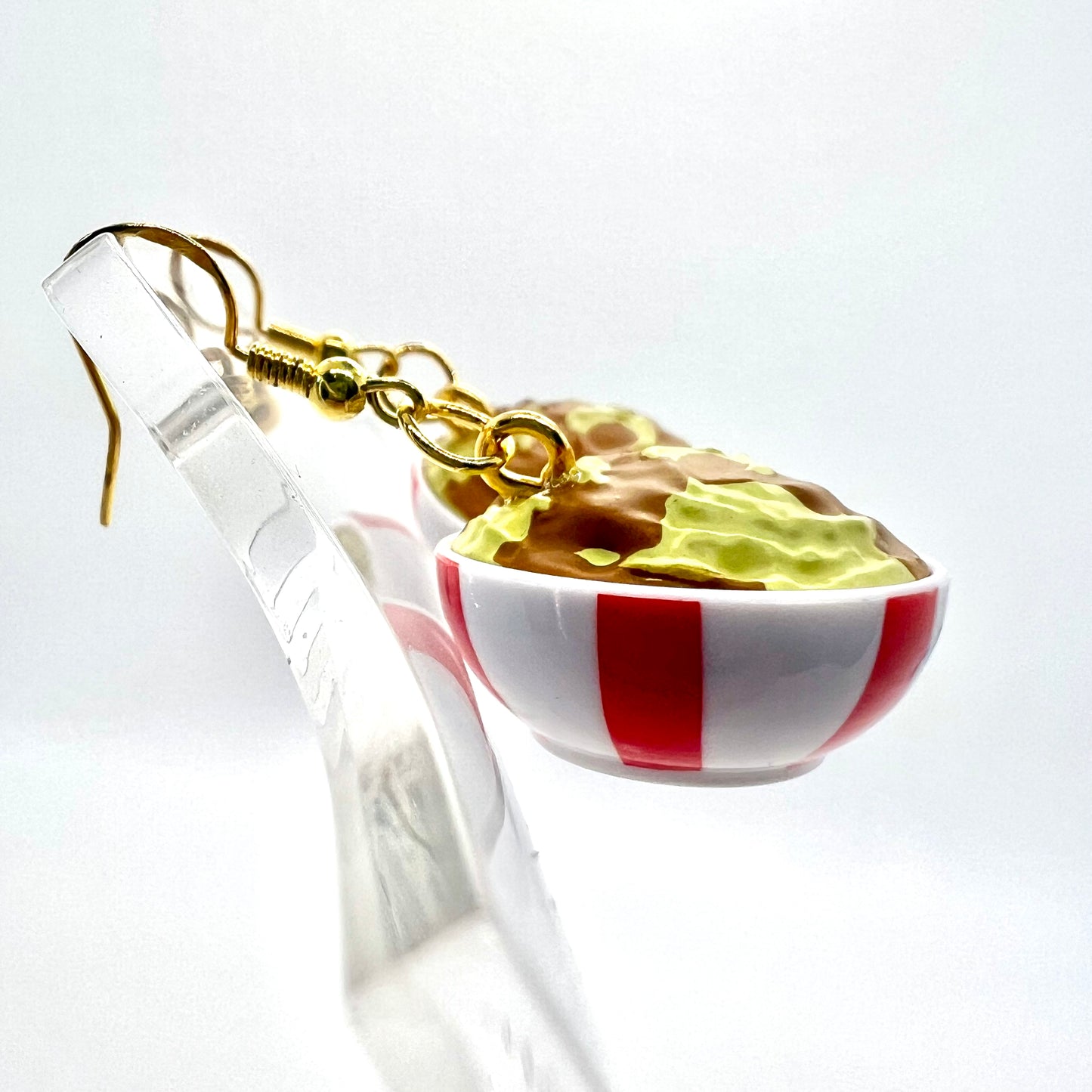 KFC Mashed Potatoes Earrings