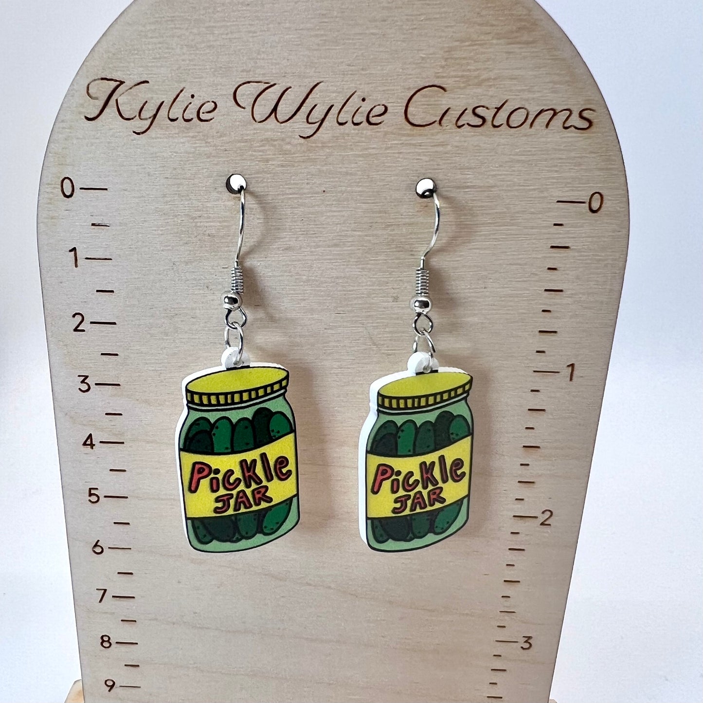 Pickle Jar Earrings