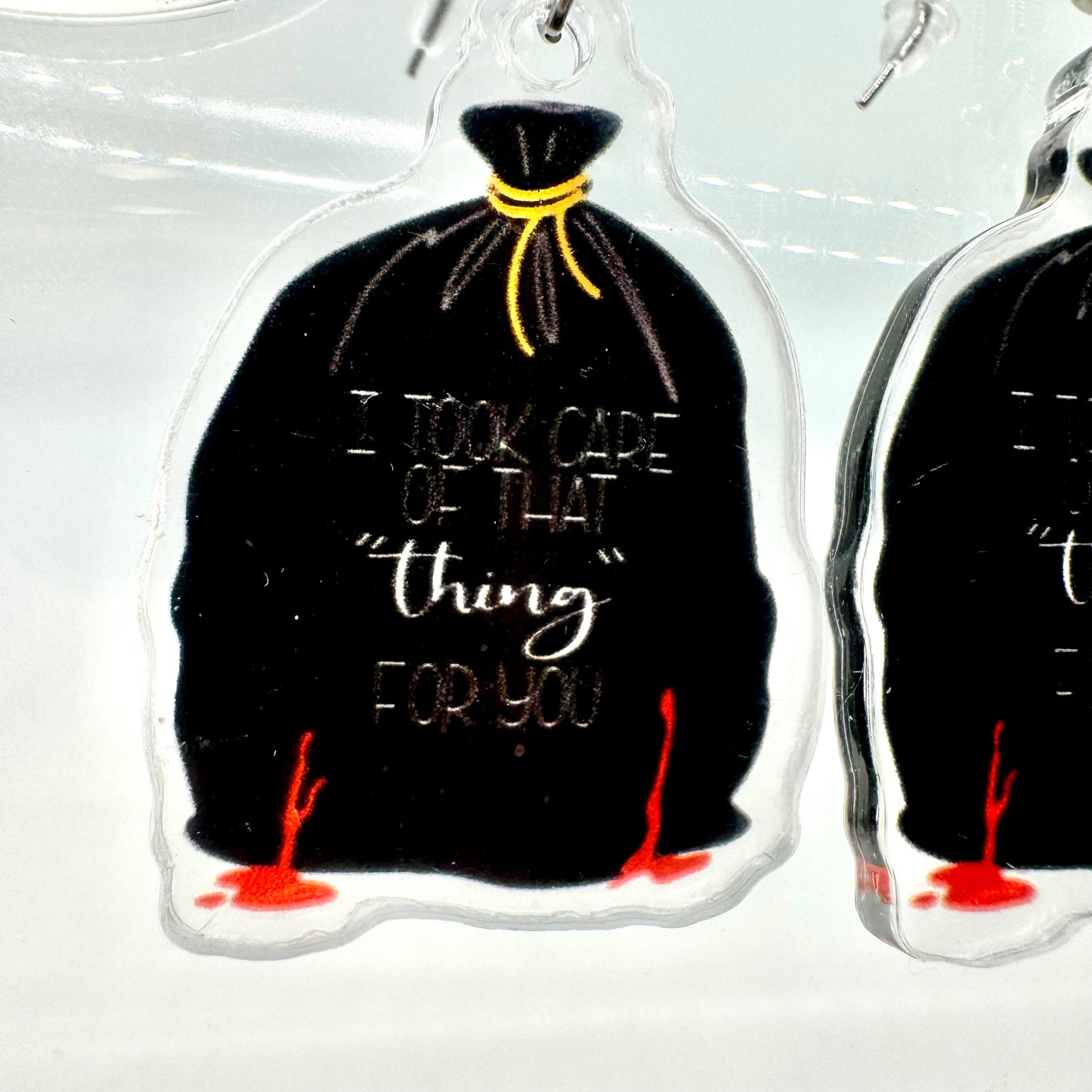 Murder Trash Earrings