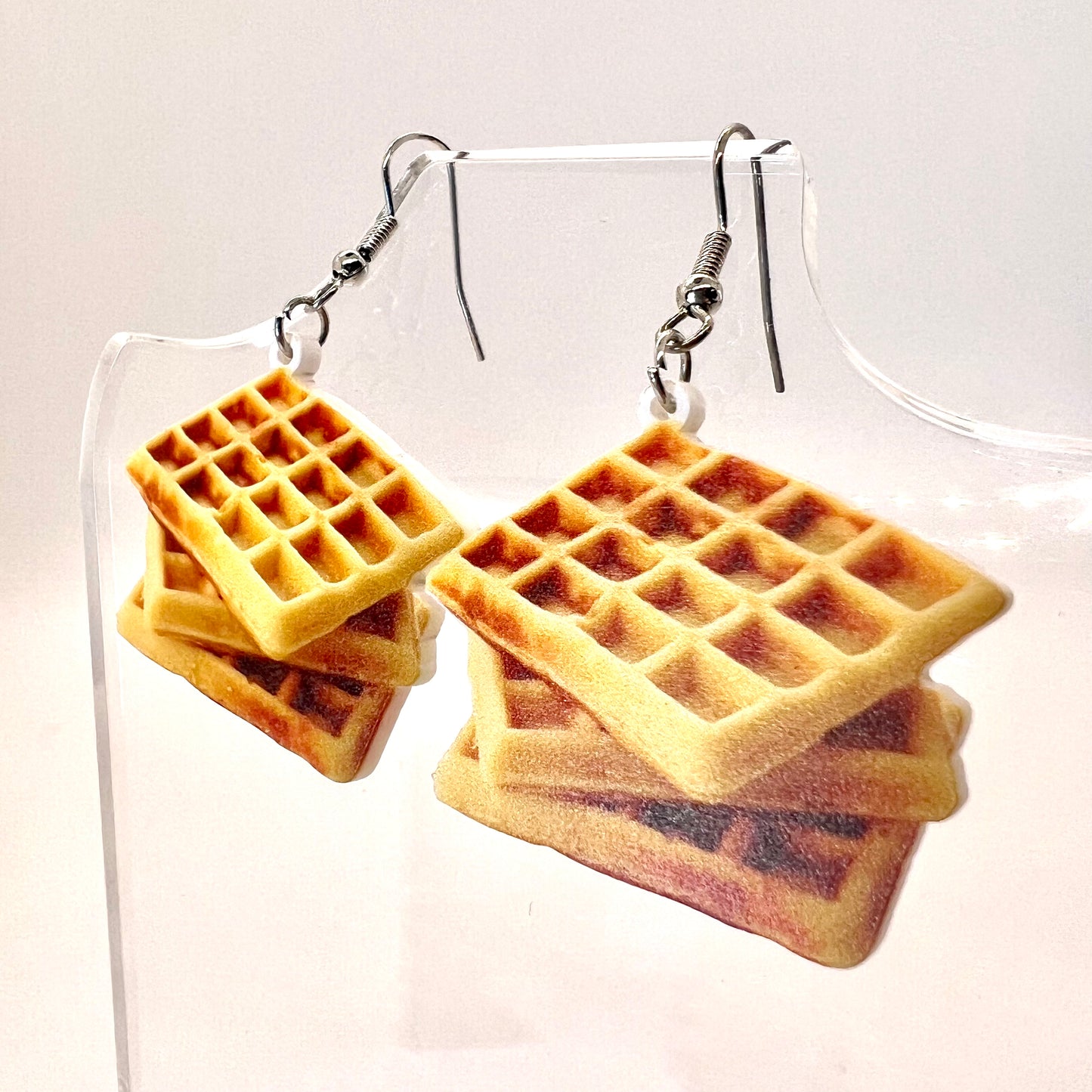 Waffle Earrings