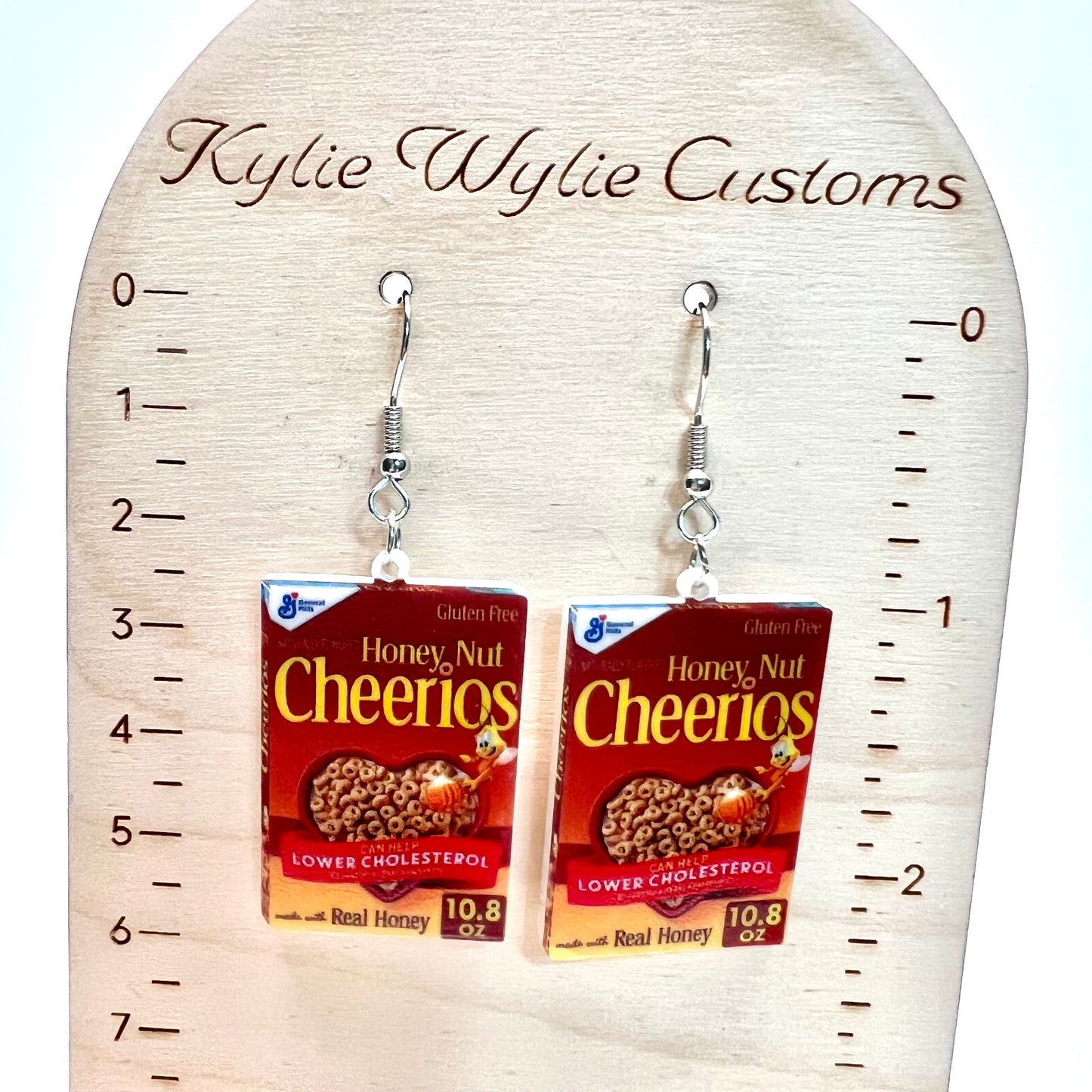 Honey Nut Cheerios Earrings