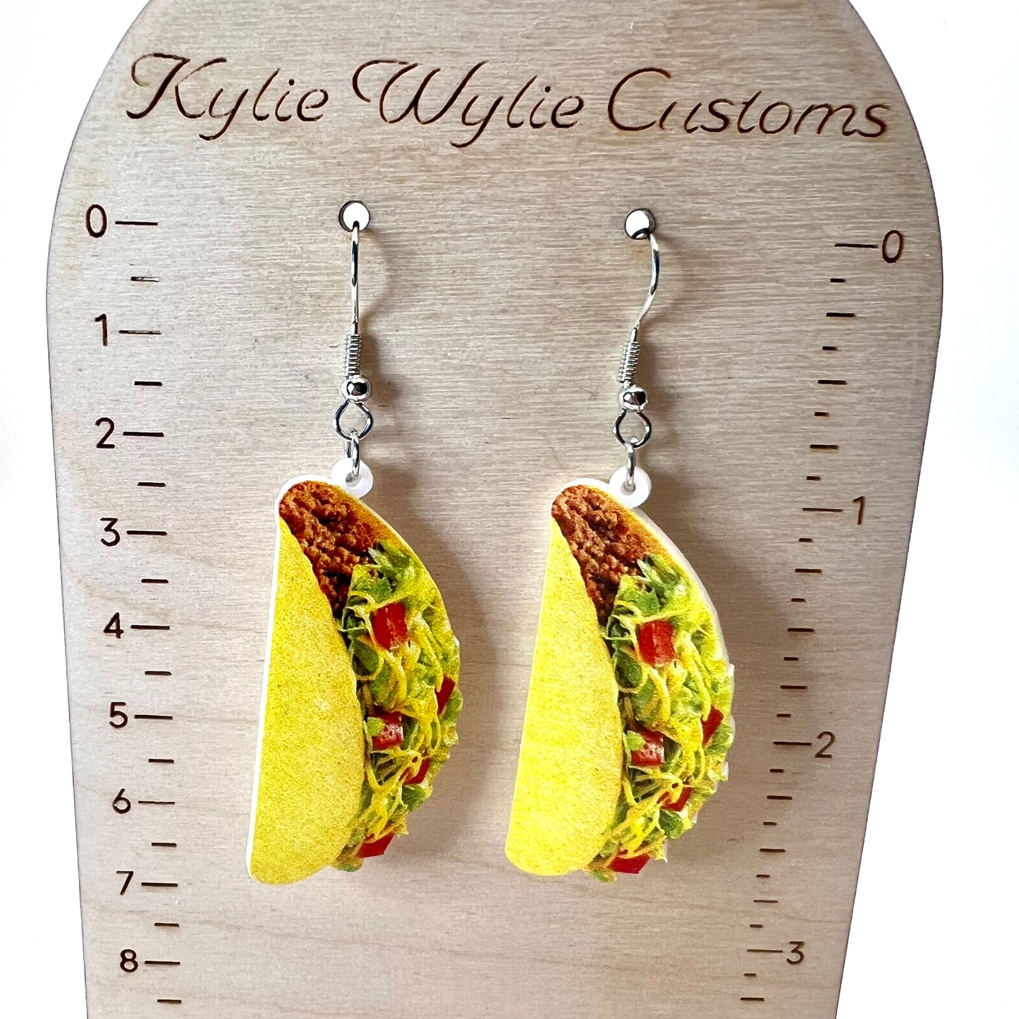 Beef Taco Earrings