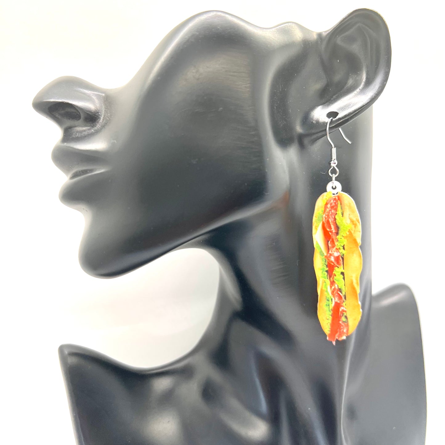 Hoagie Sub Sandwich Earrings