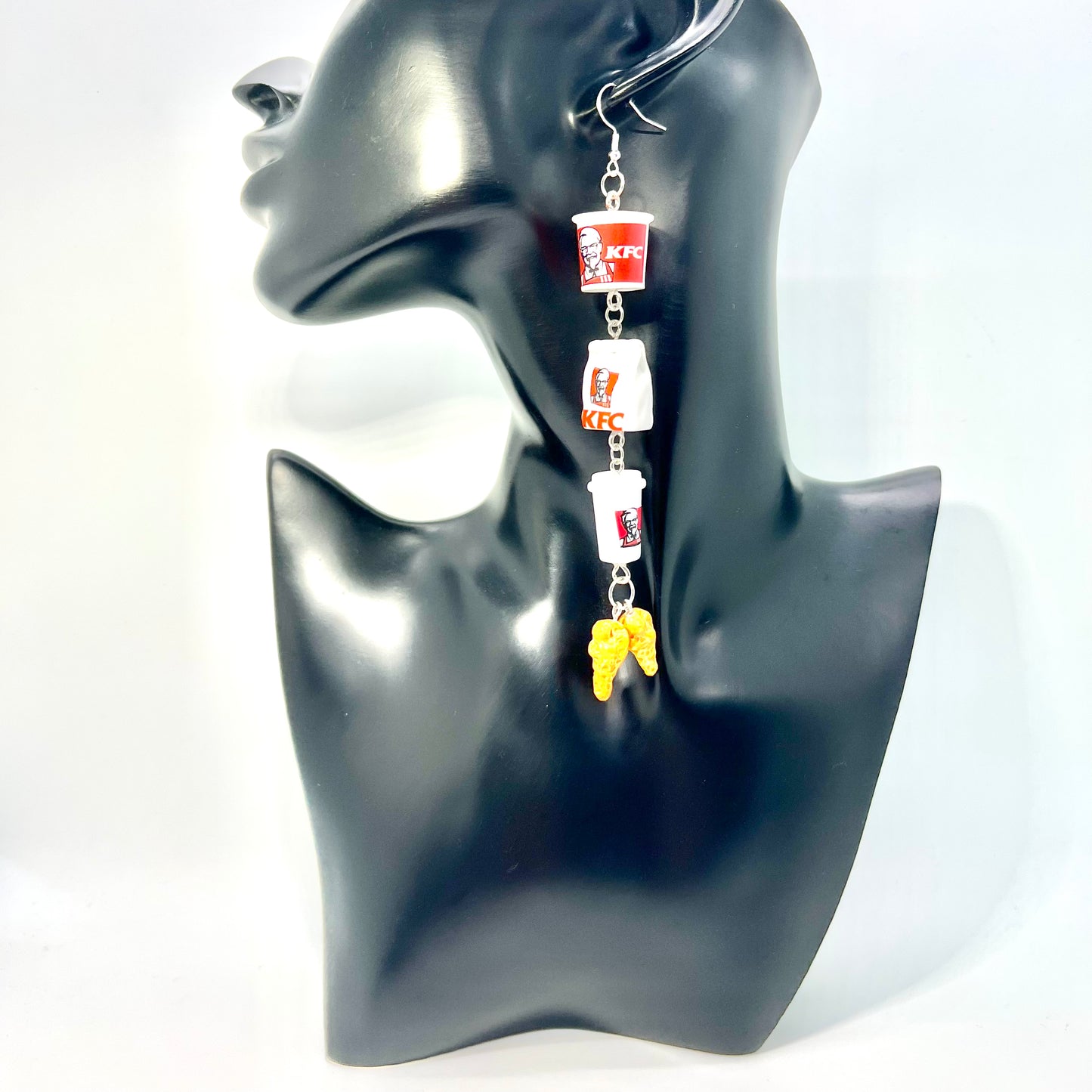 KFC Meal Chain Earrings