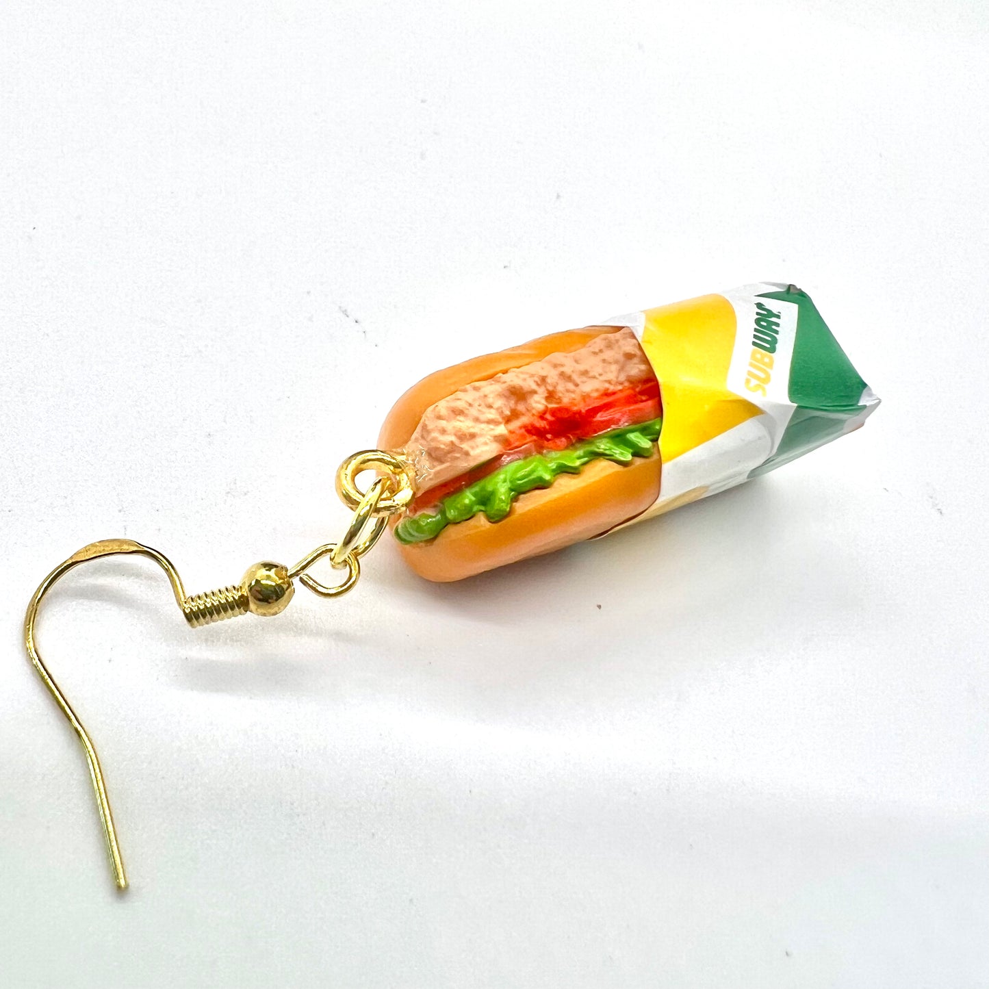 Subway Tuna Sub Earrings