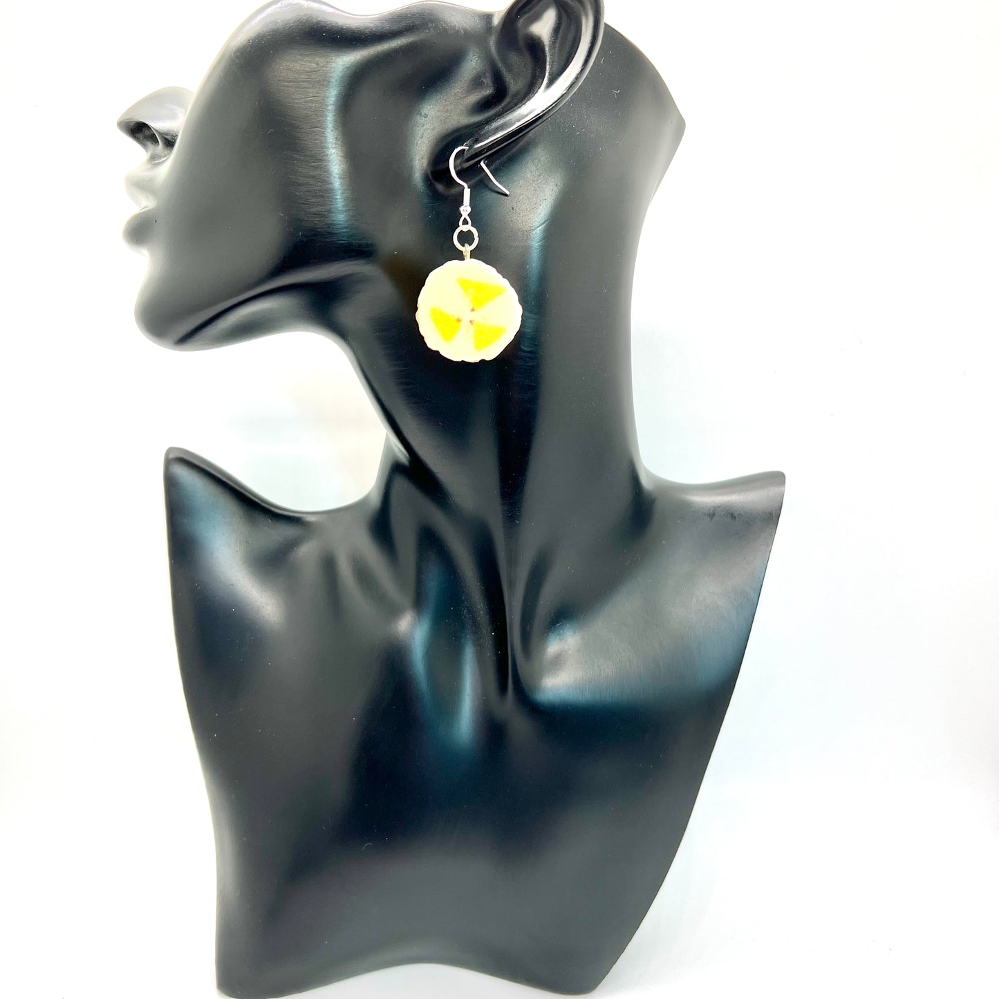 Banana Slice Earrings