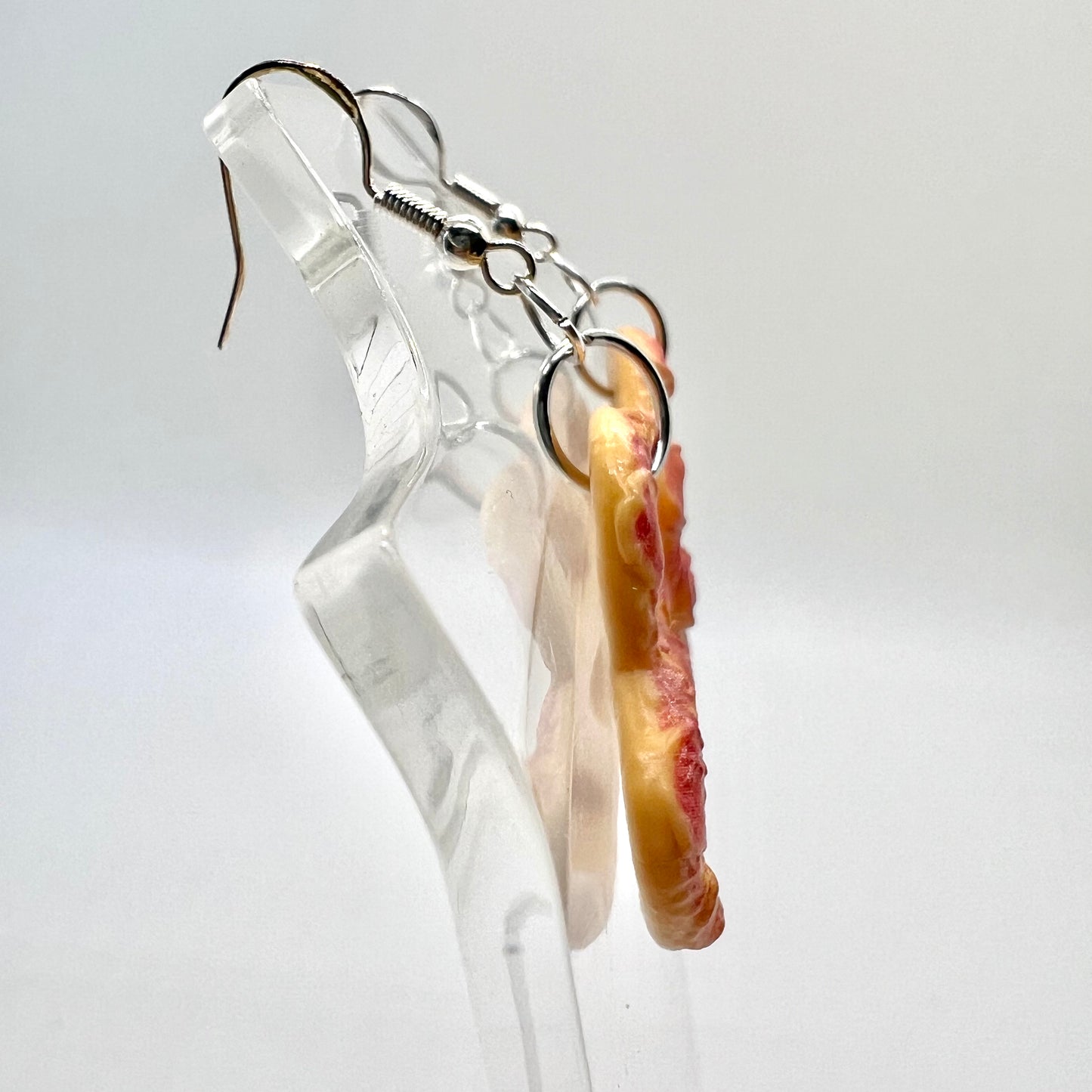 Pepperoni Pretzel Earrings