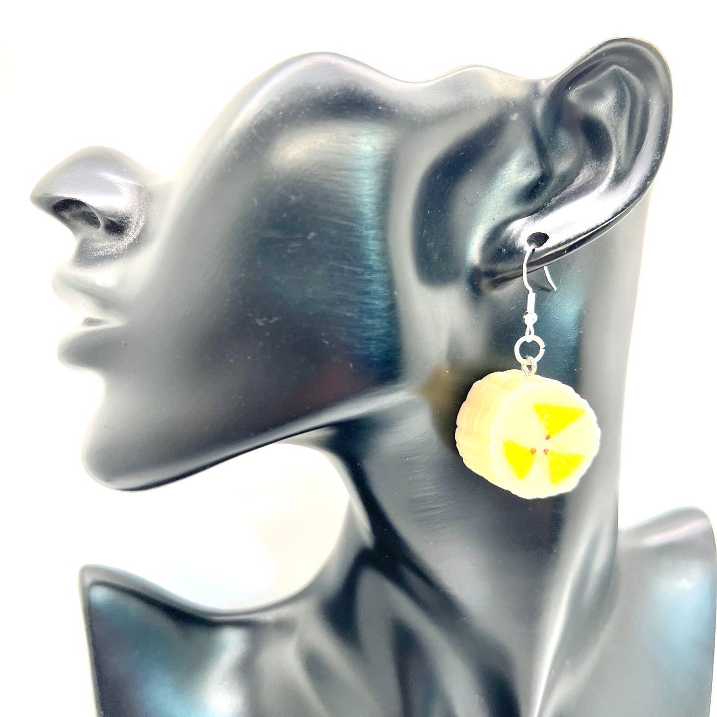 Banana Slice Earrings