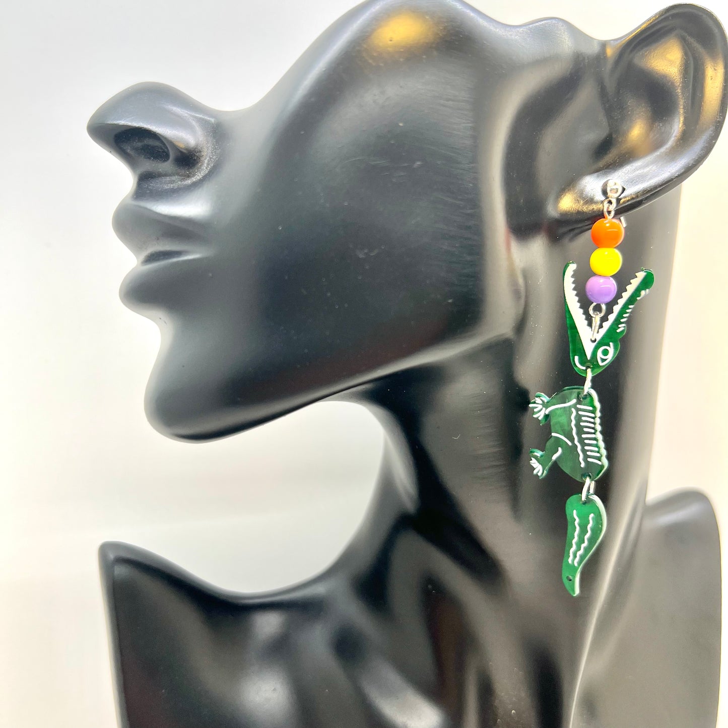 Crocodile Earrings