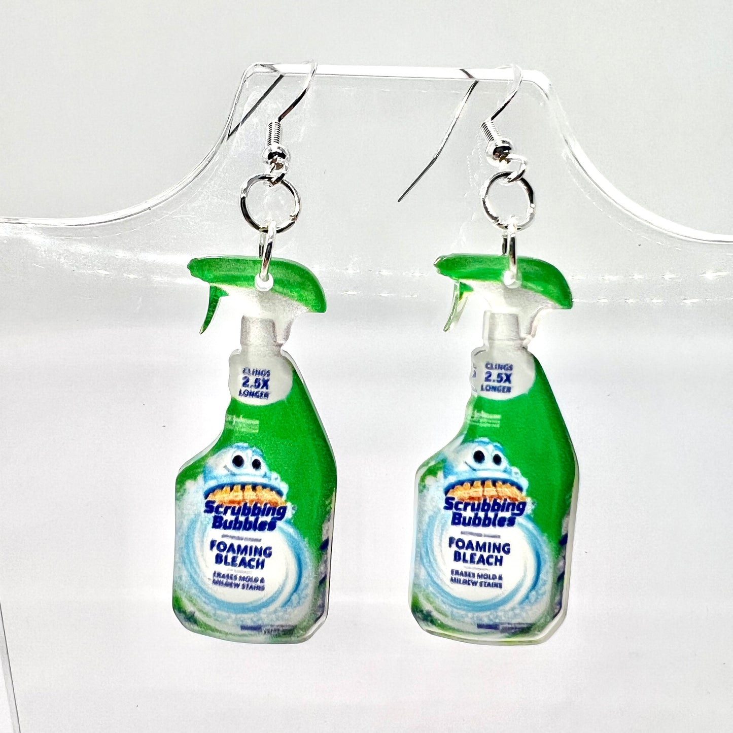 Scrub Spray Earrings