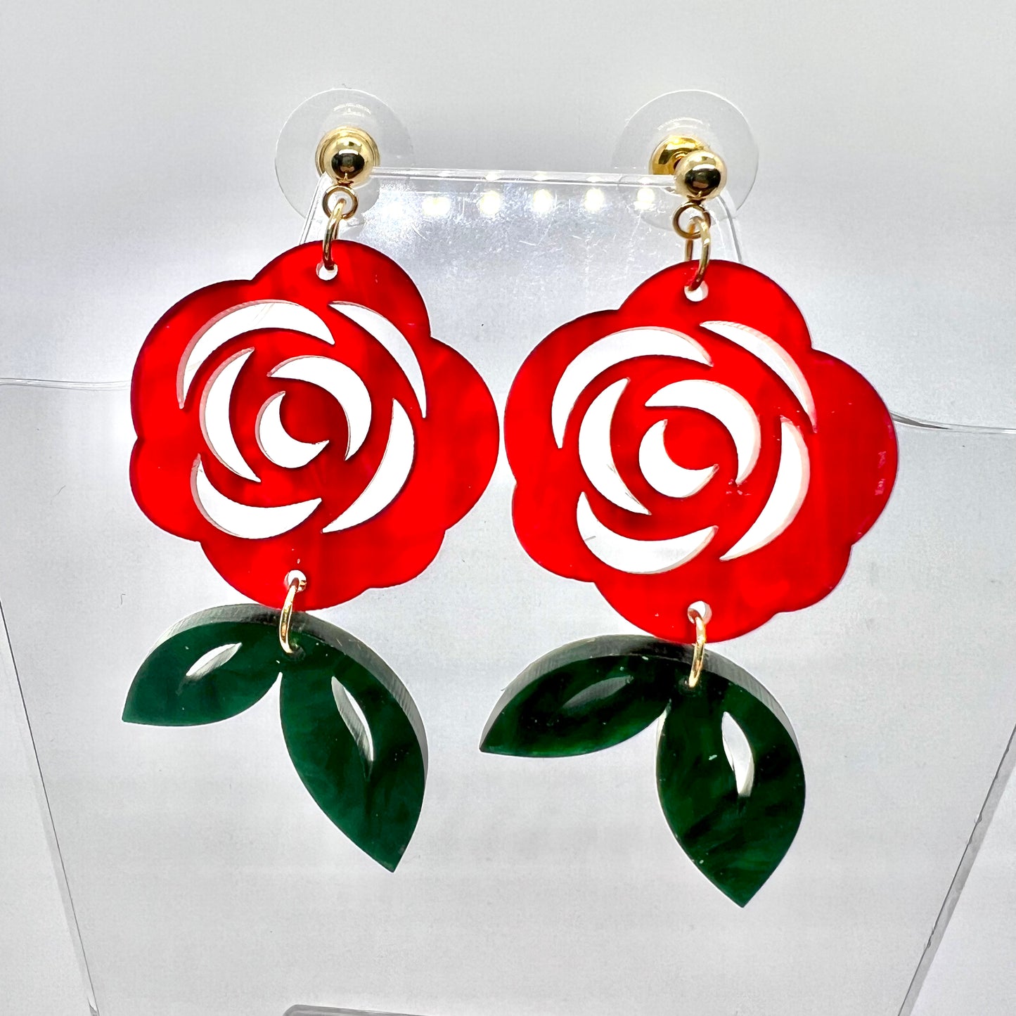 Rose Earrings