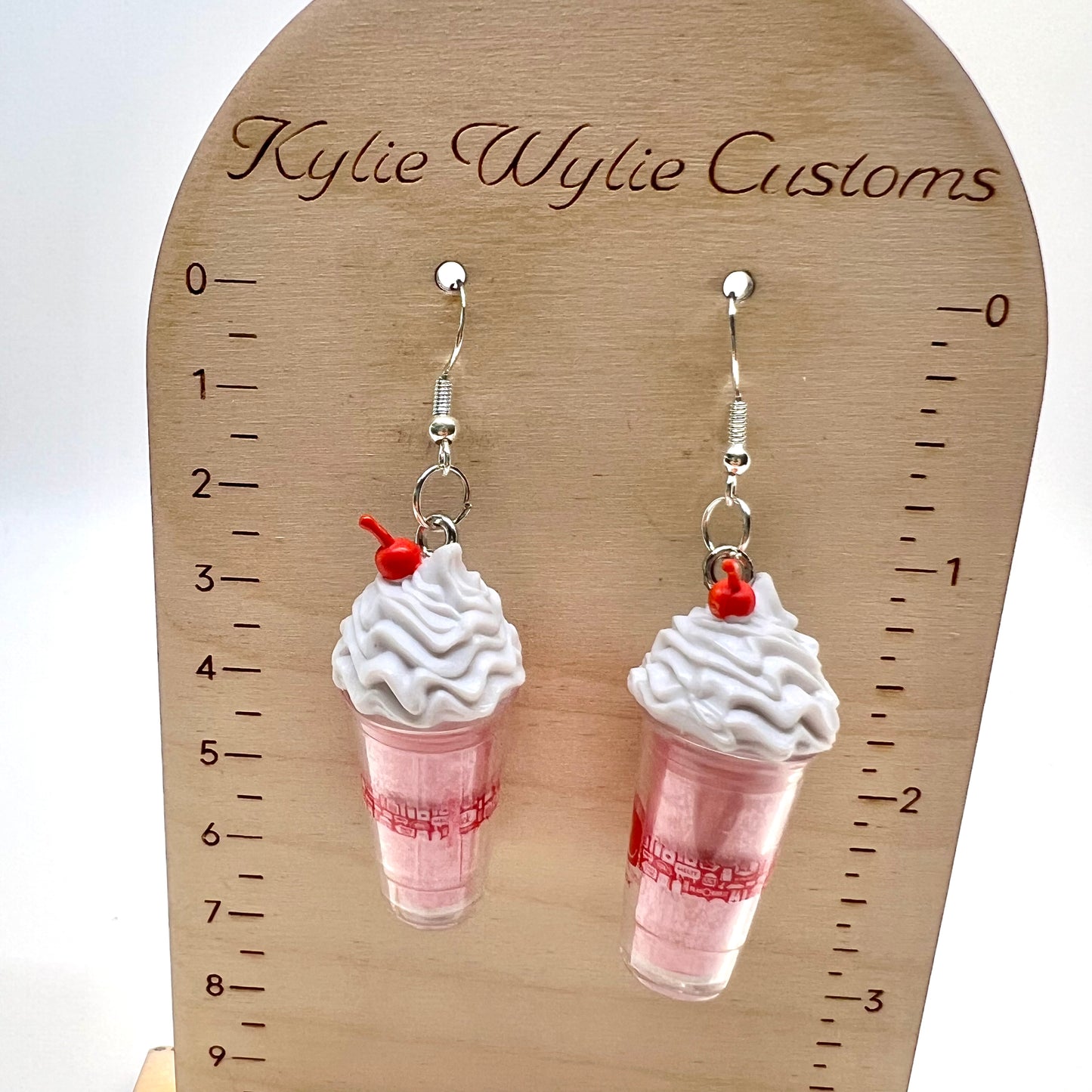 Jack in the Box Milkshake Earrings